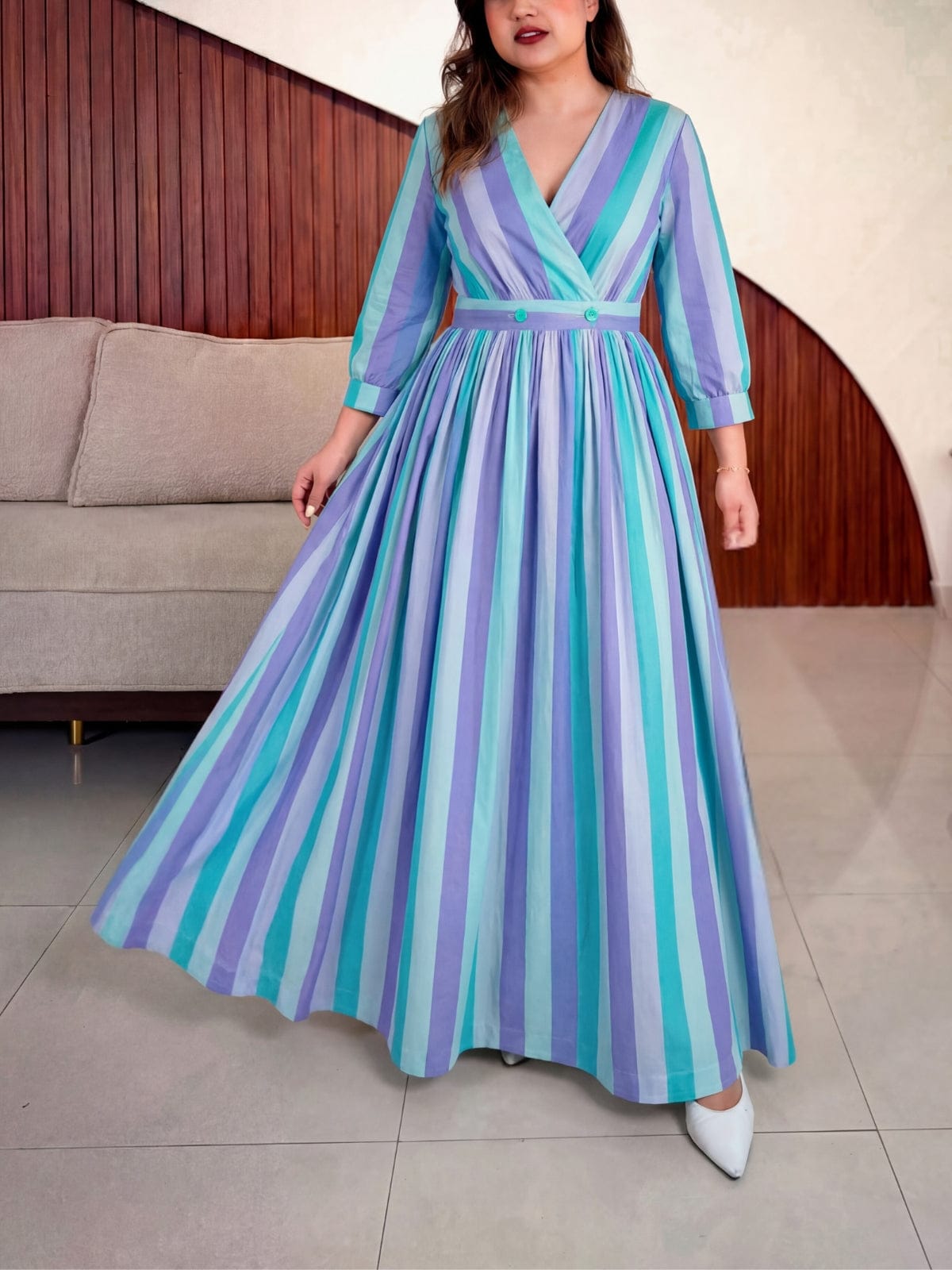 Shades of Blue Casa Dress