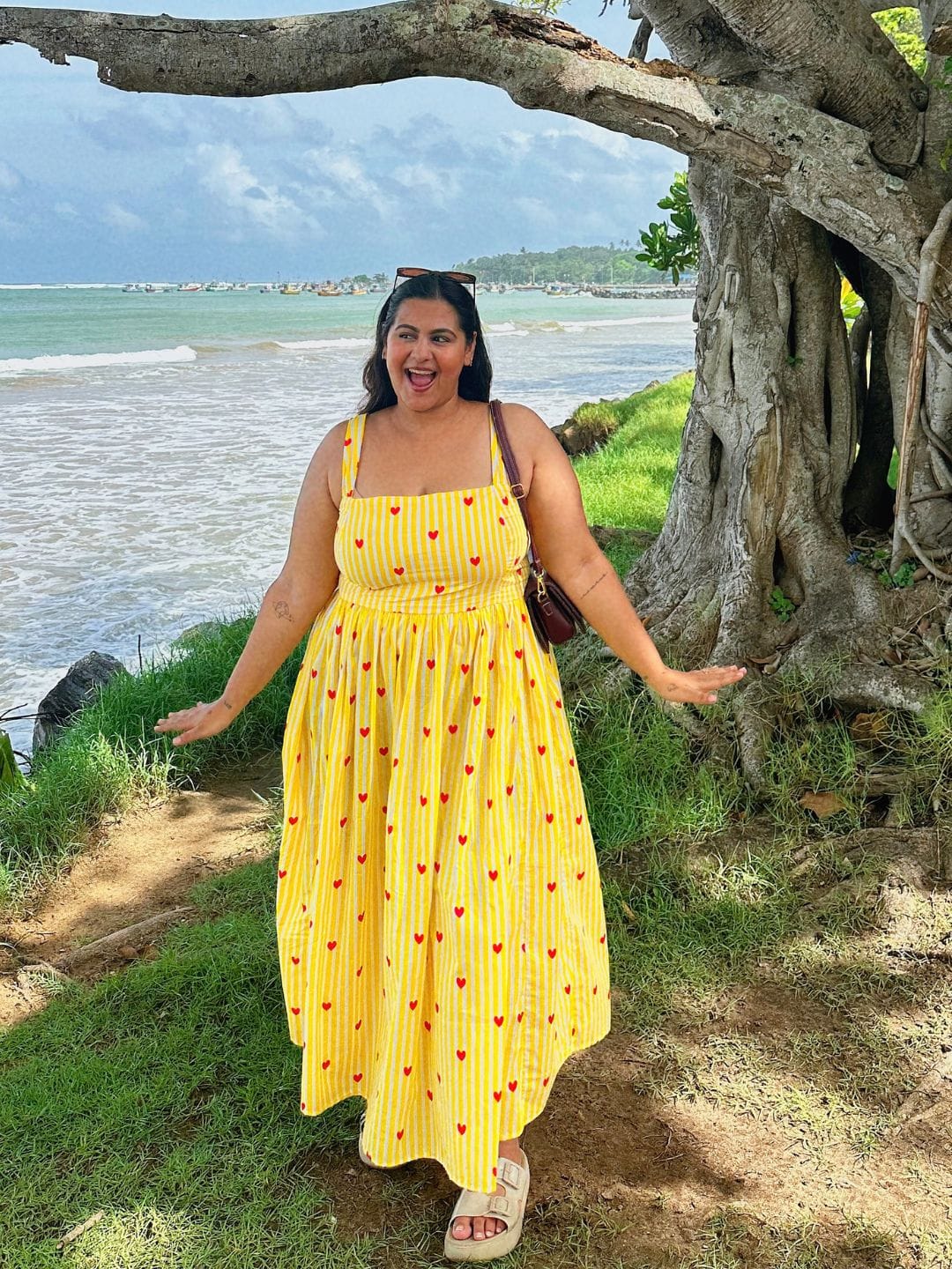 Sunlit Walk Dress