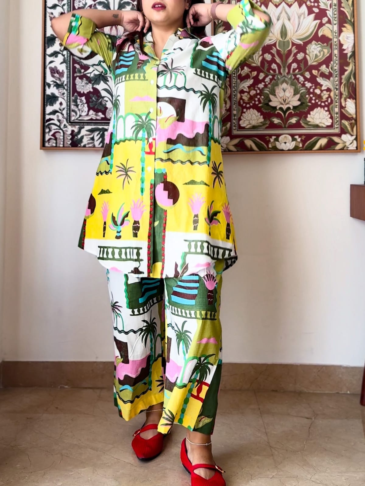 Palmeria Long Cassie Set