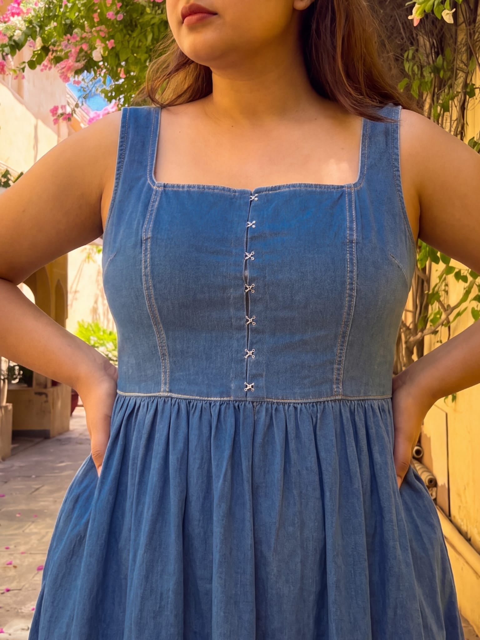 Vale Chambray Dress