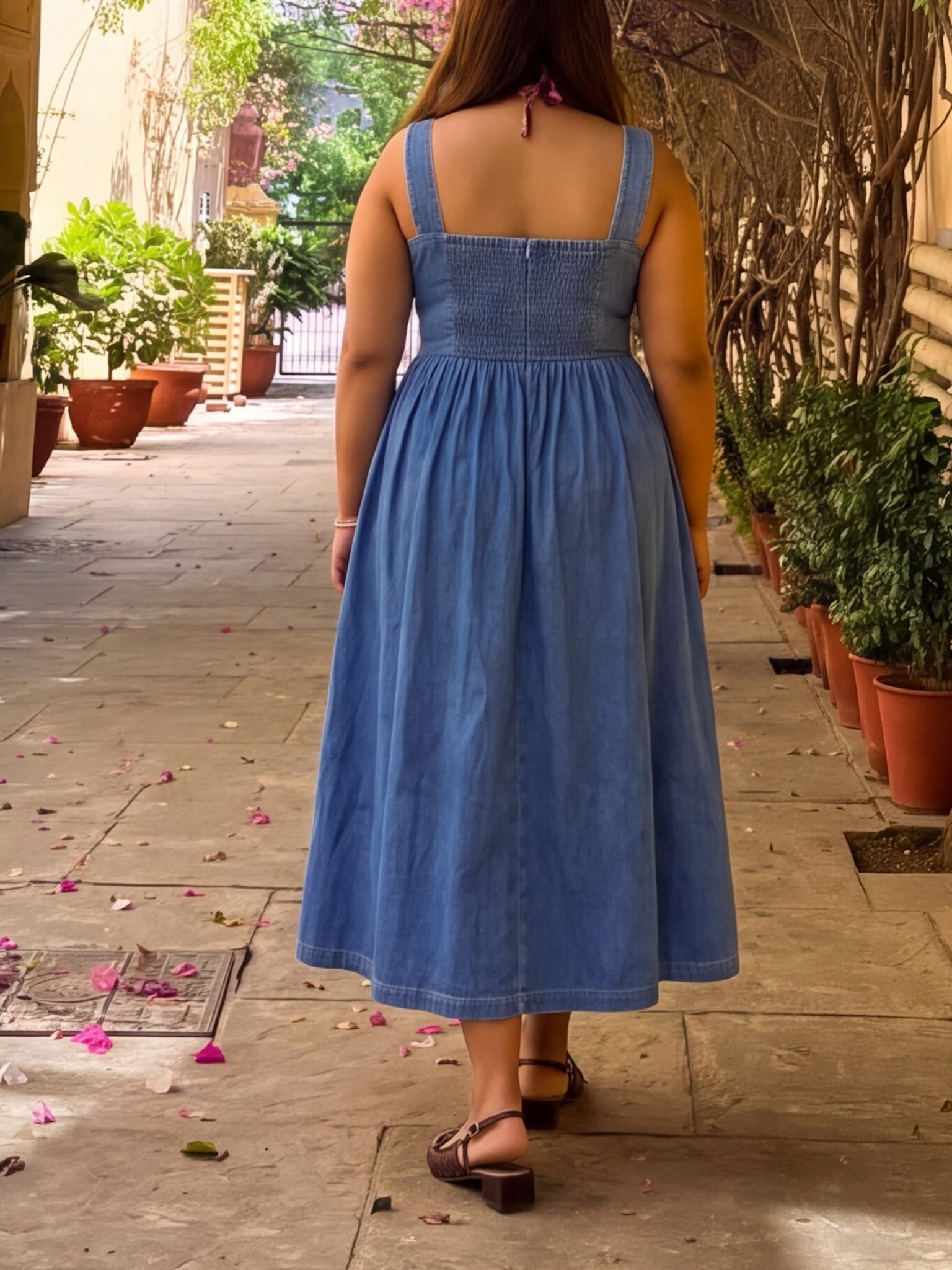 Vale Chambray Dress