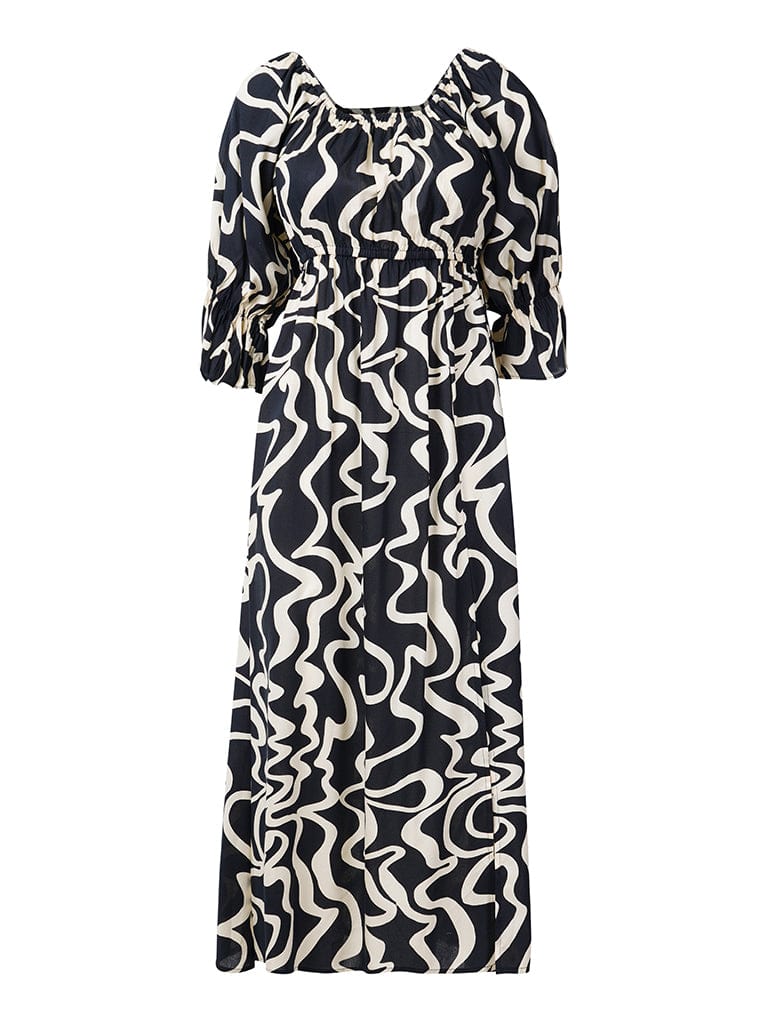 Ebony Swirl Ivy Dress