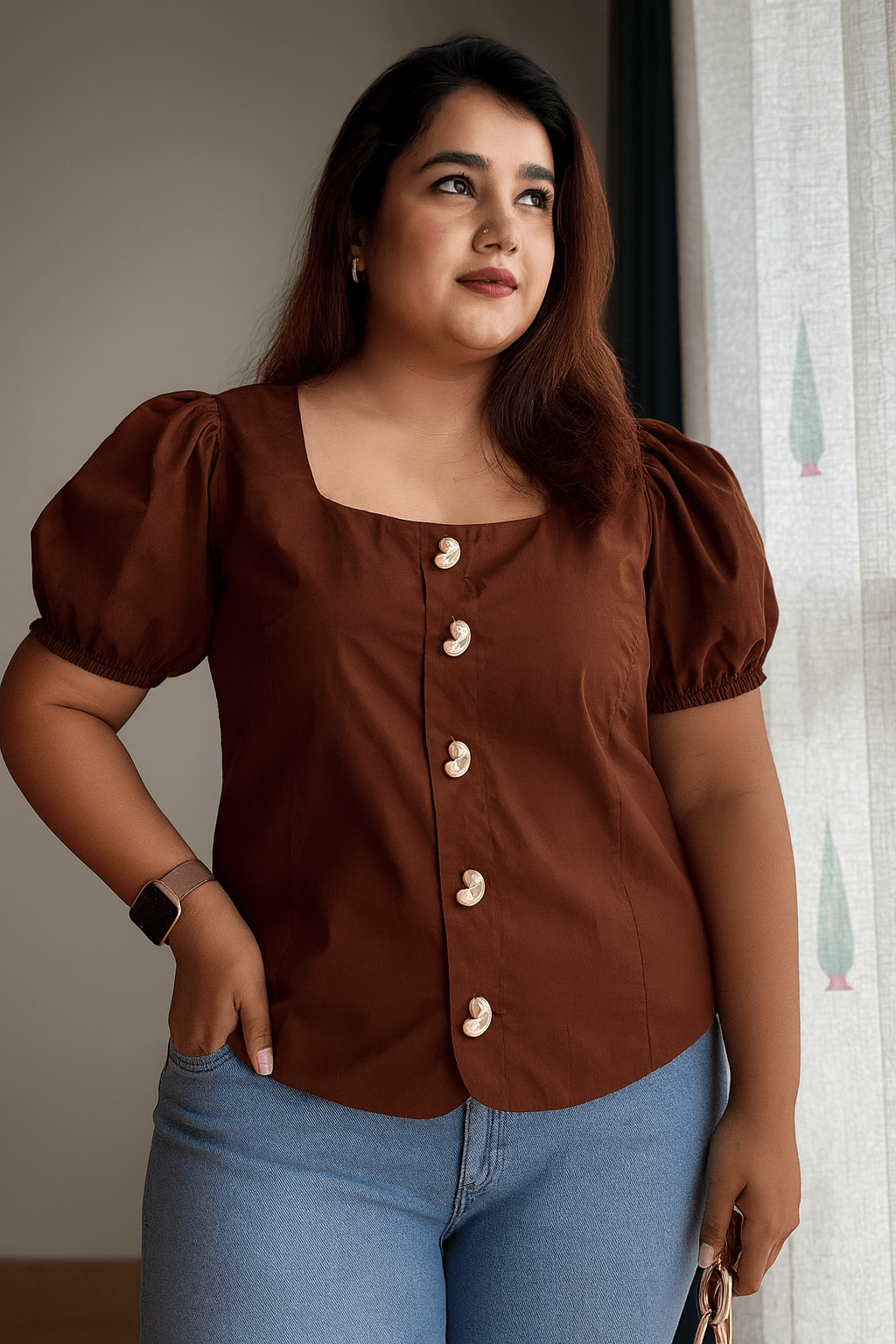 Akasa Sleeved Waistcoat Top