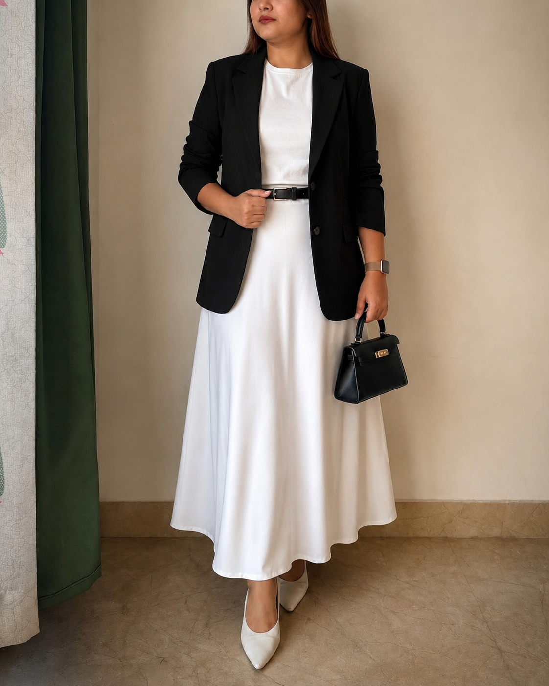 Black Legacy Blazer Top