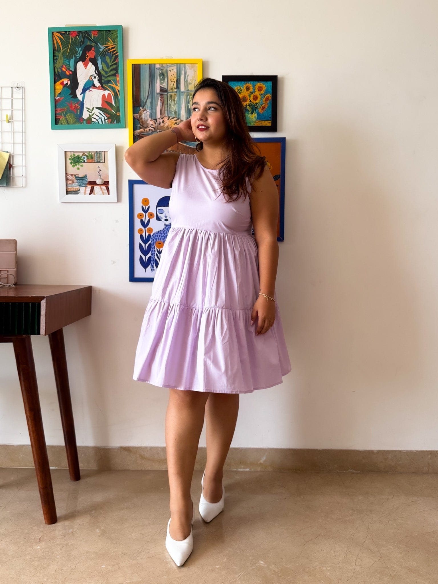 Lilac Lia Dress