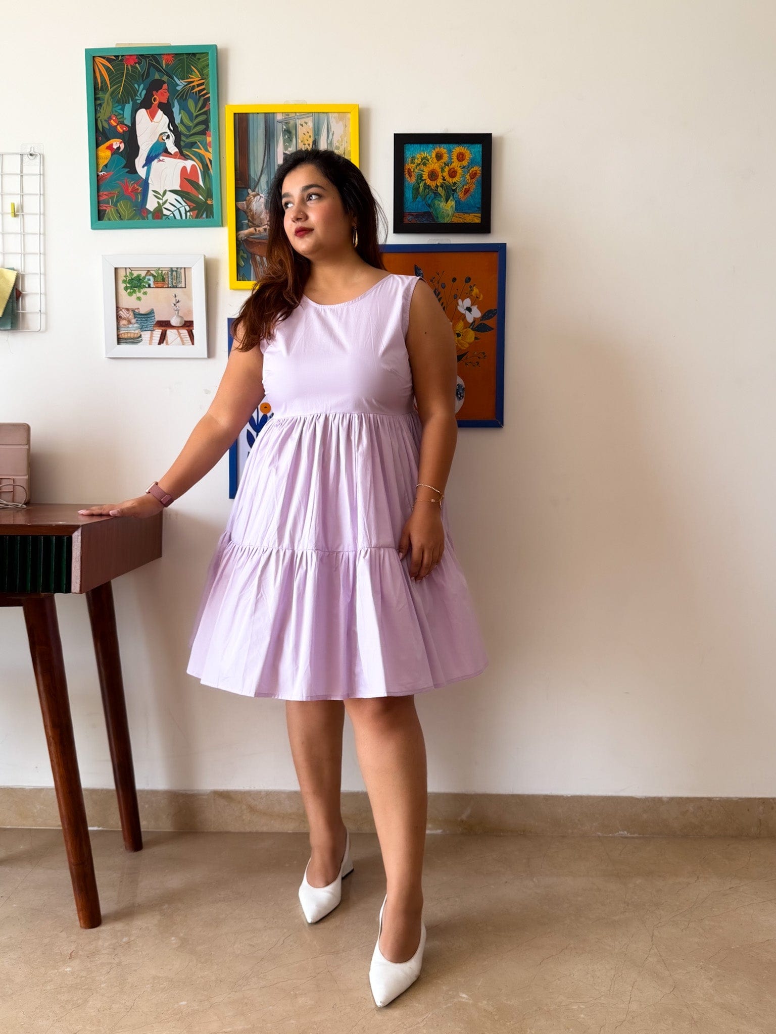 Lilac Lia Dress