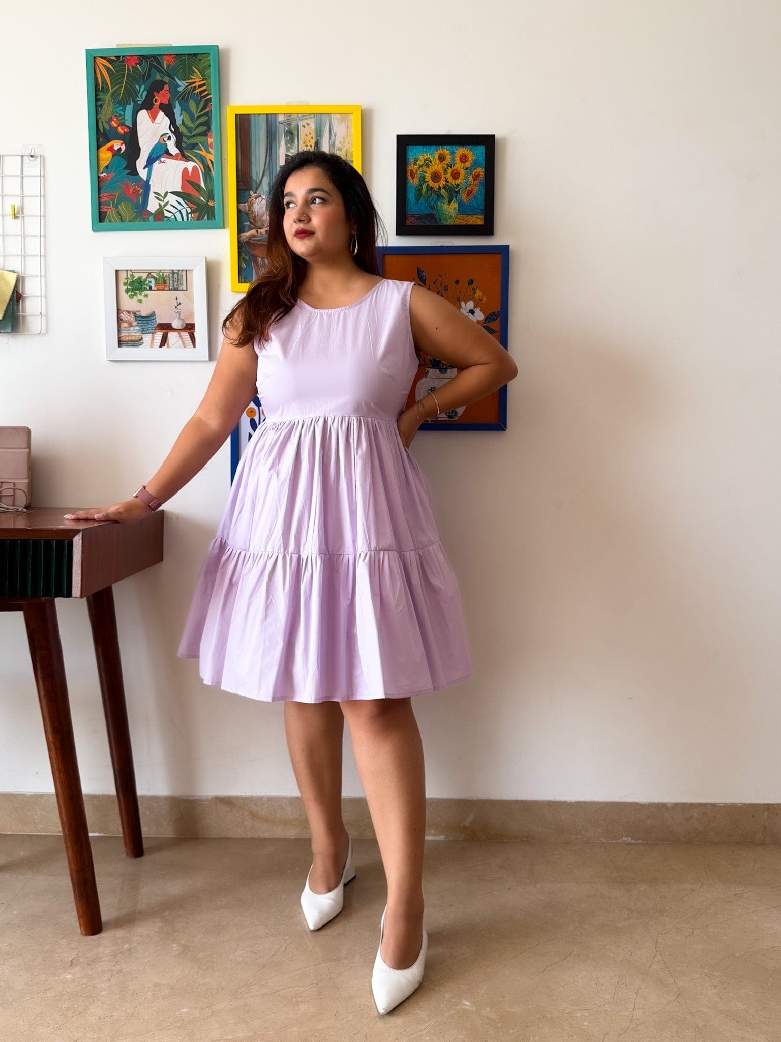Lilac Lia Dress