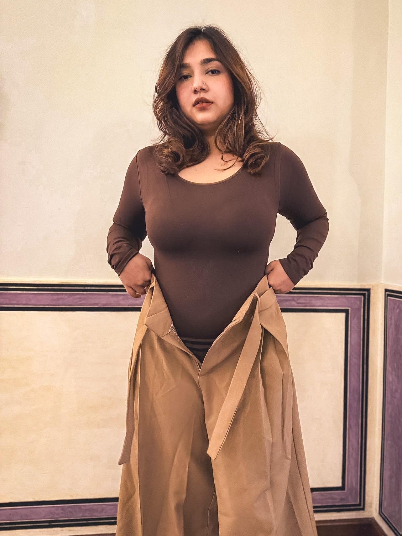 Hot Cacao Sculpting Bodysuit Top