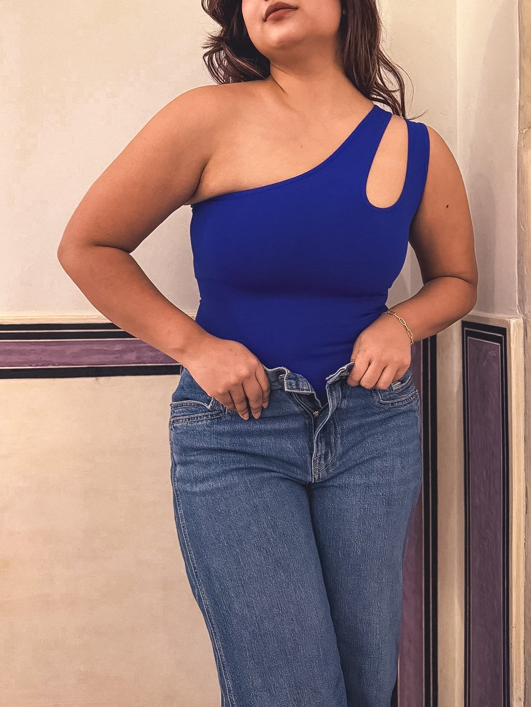 Peakaboo Sculpting Bodysuit Top