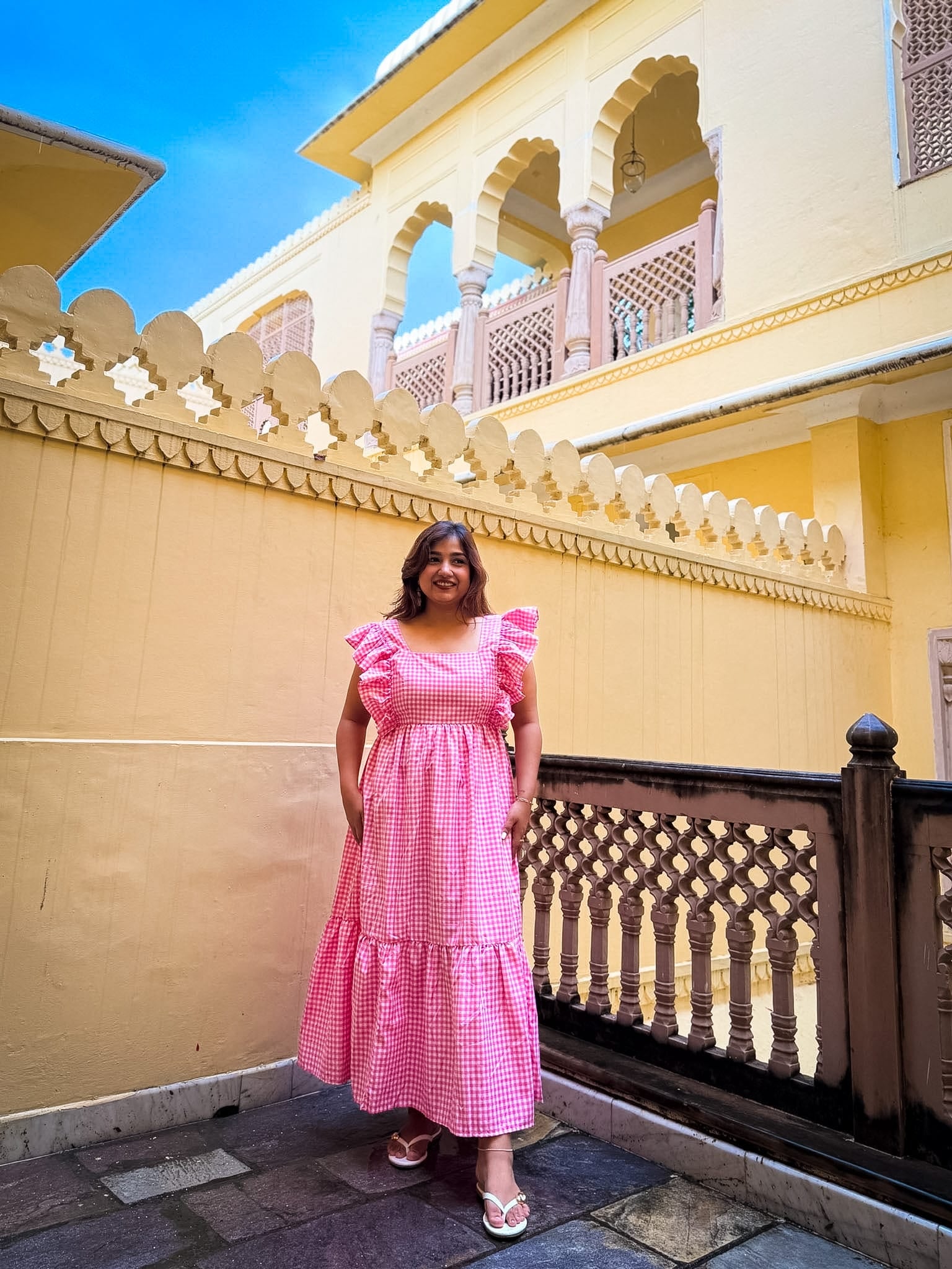 Pink Gingham Hiya Dress