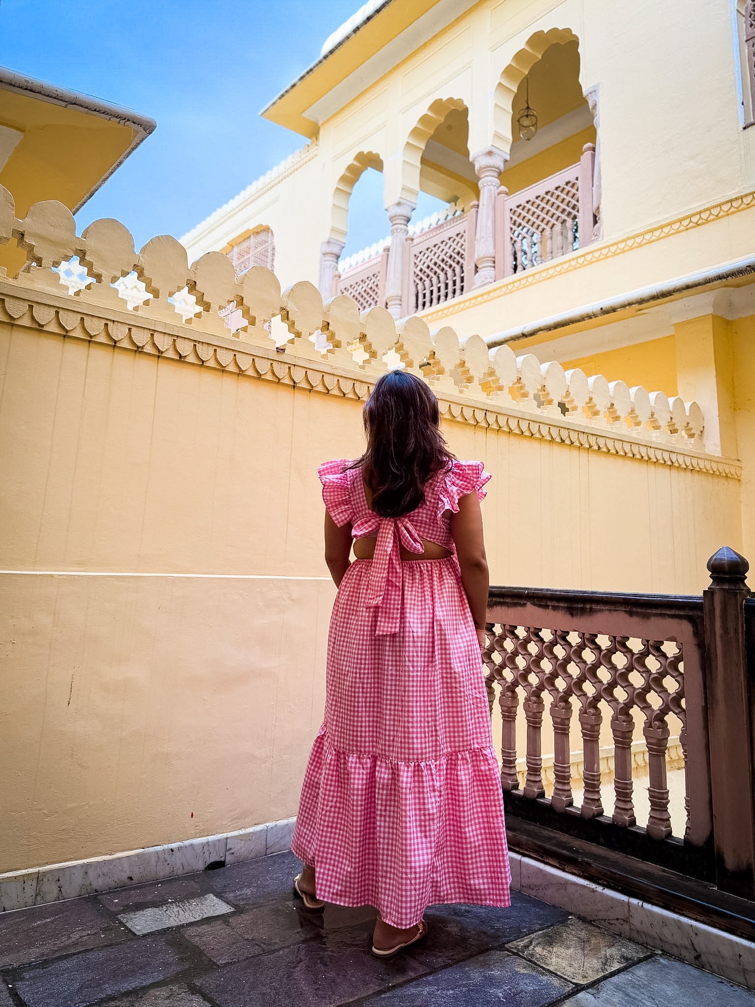 Pink Gingham Hiya Dress