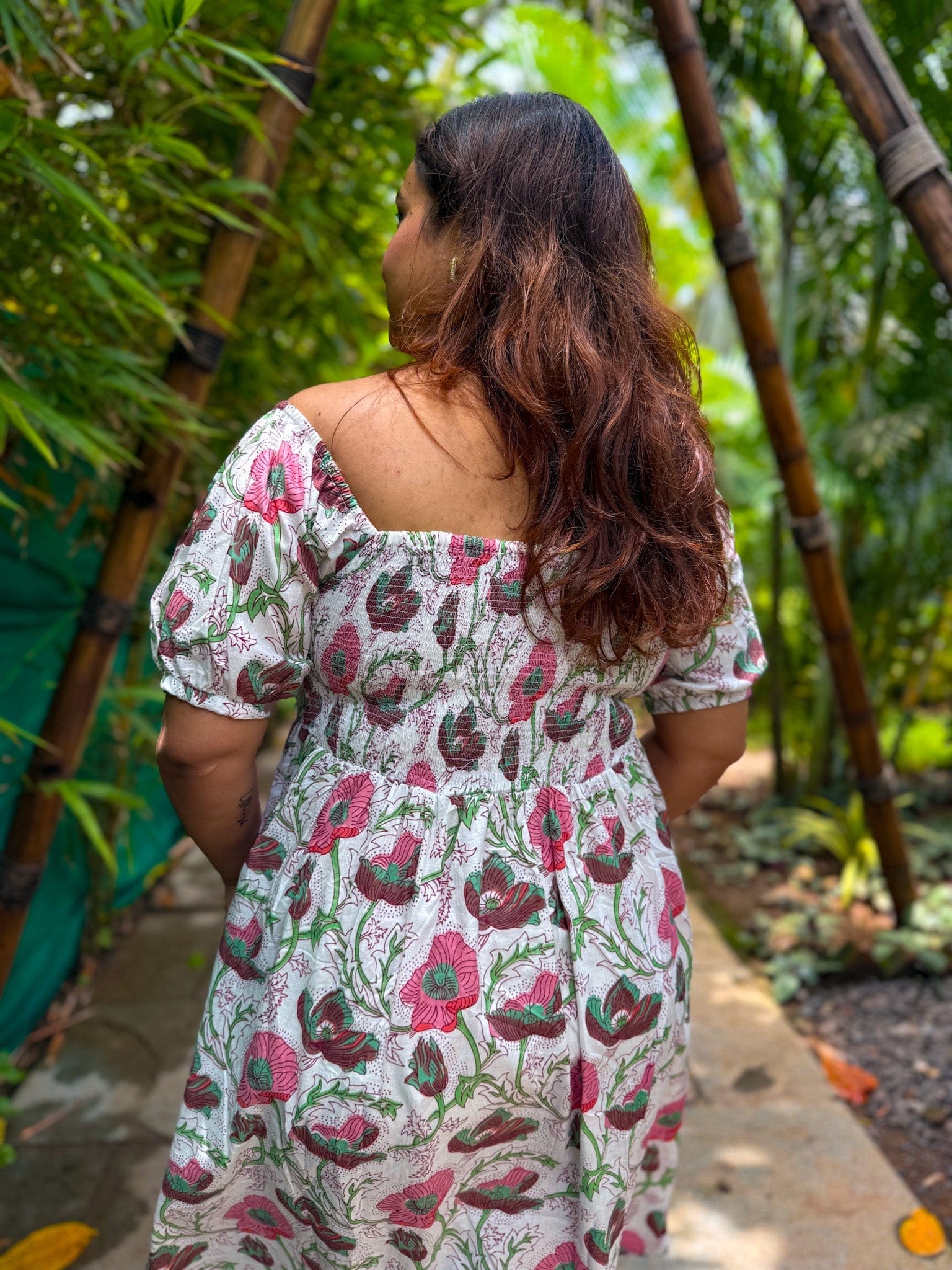 Swan Off Shoulder Dress