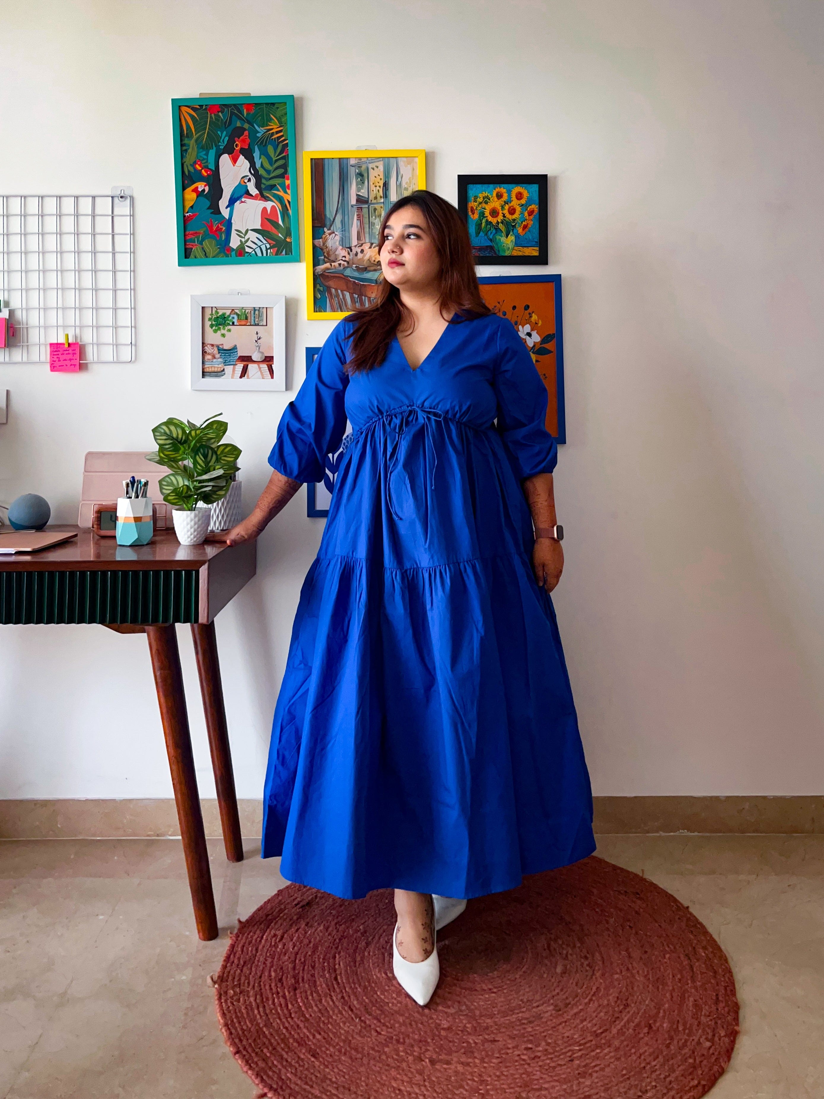 Royal Blue Clara Dress