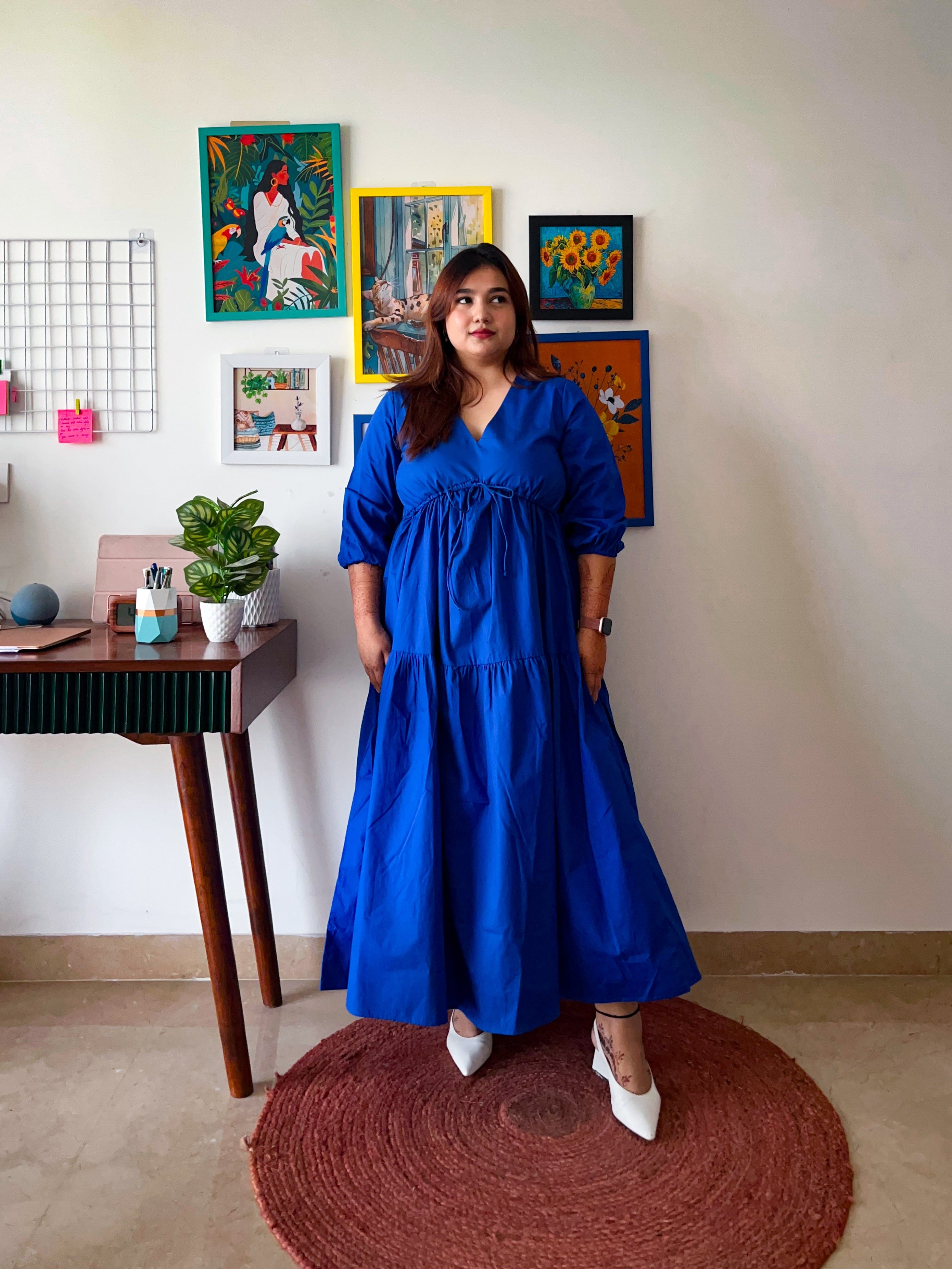 Royal Blue Clara Dress