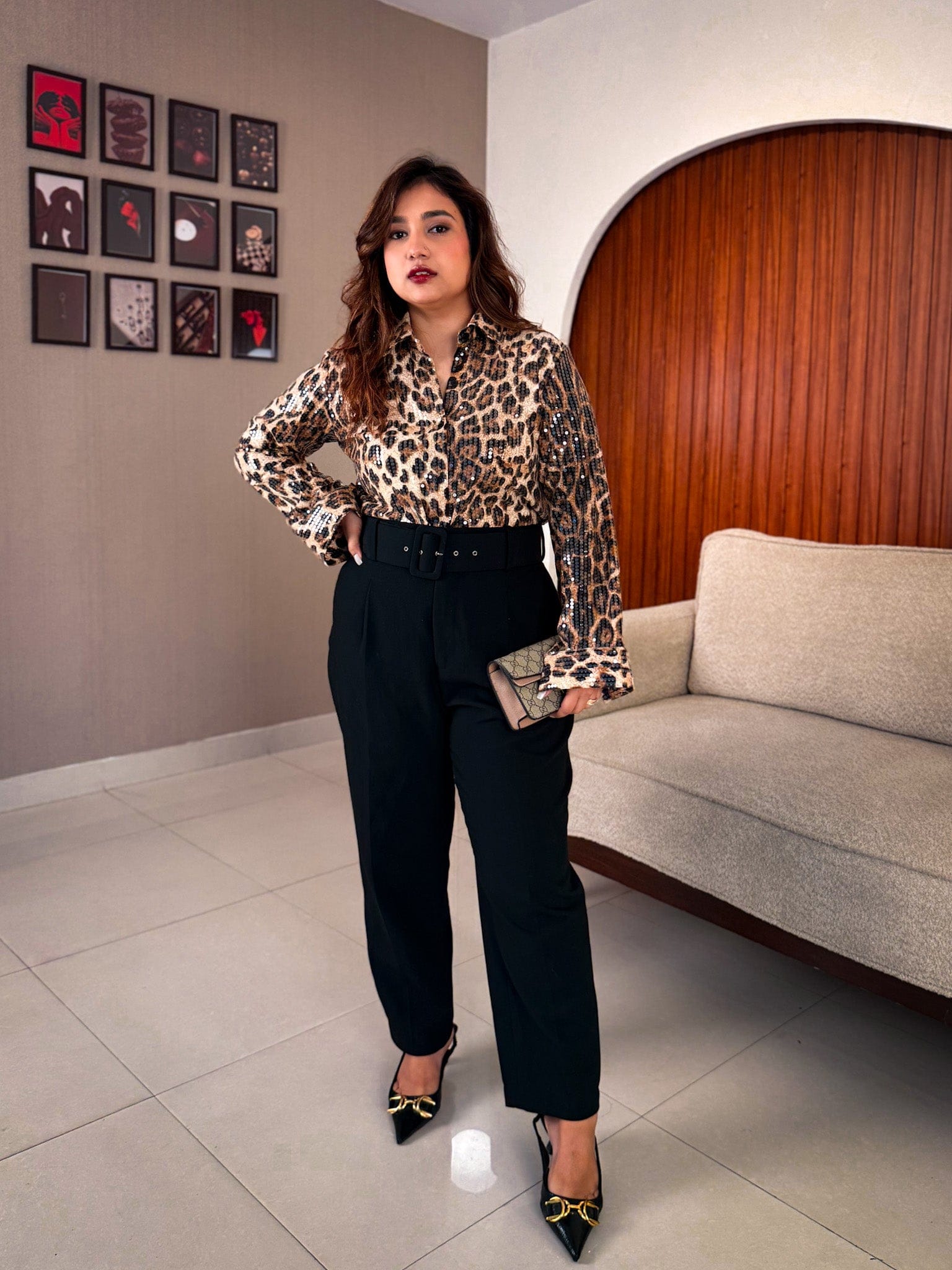 The Femme Fatale Sequin Shirt