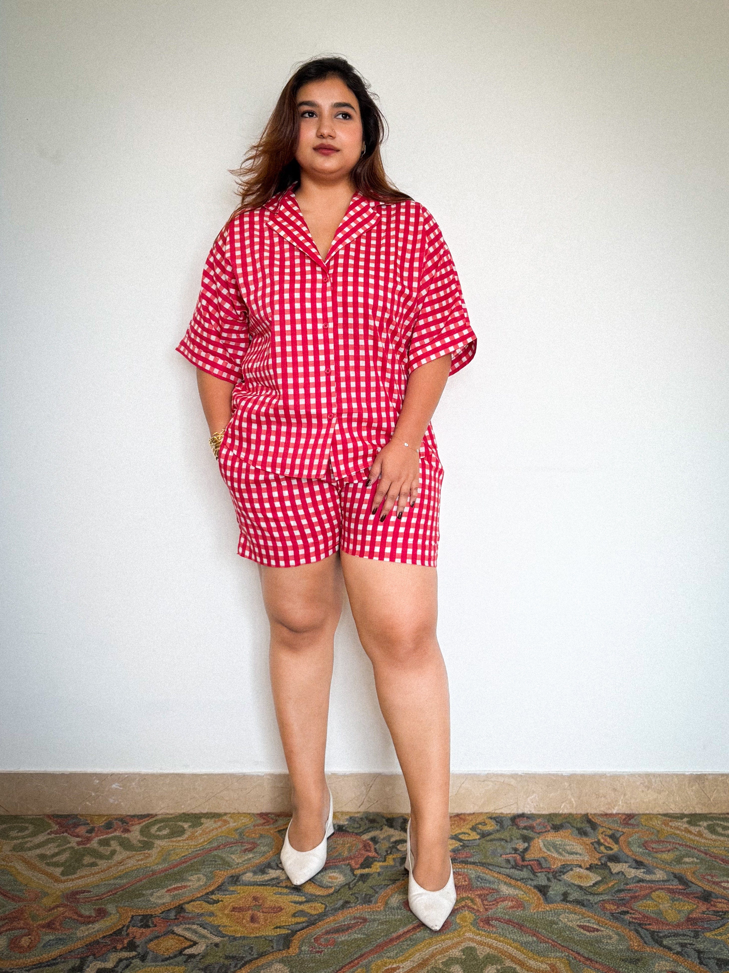 Cranberry Co-ord Set