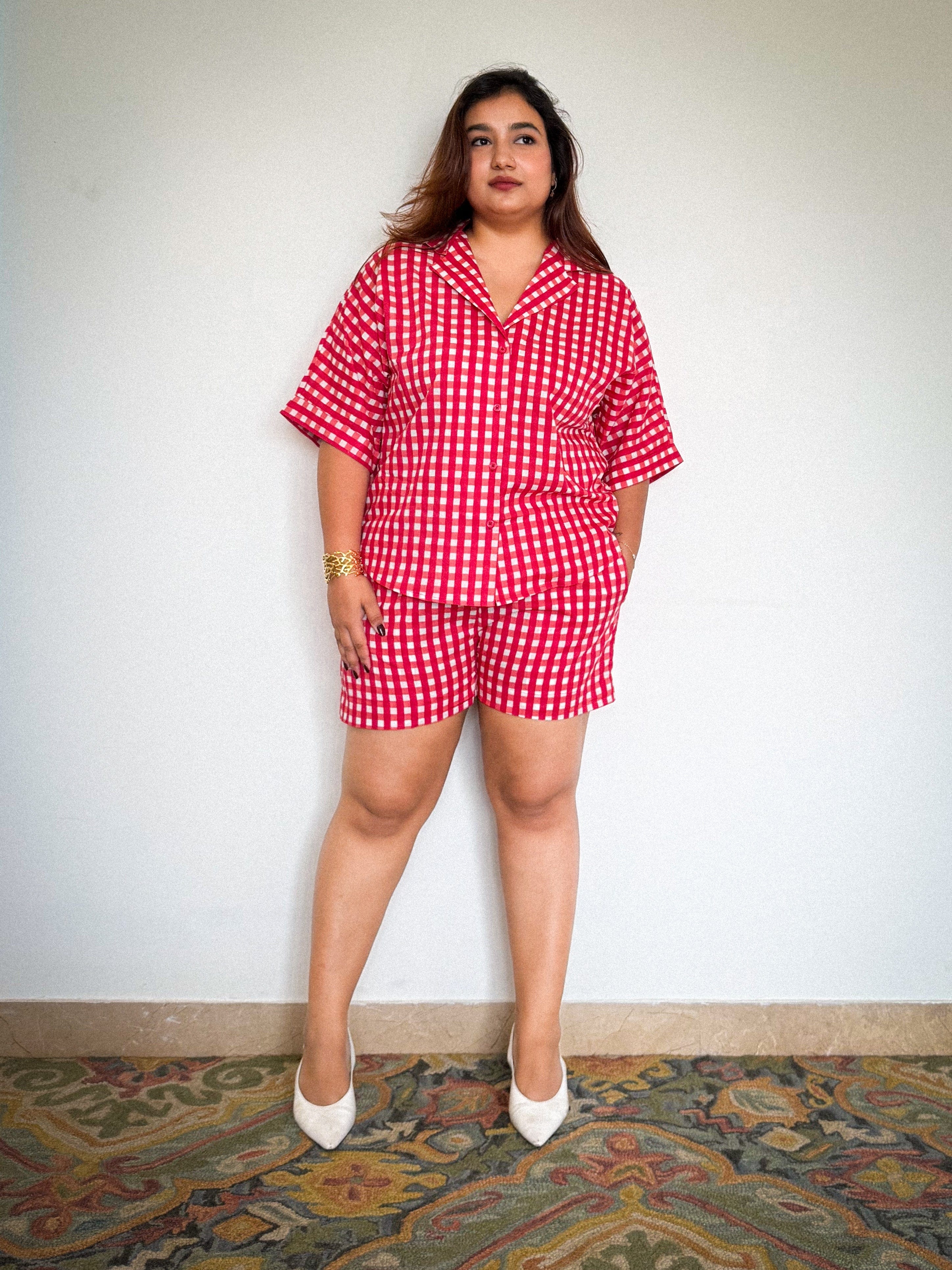 Cranberry Co-ord Set