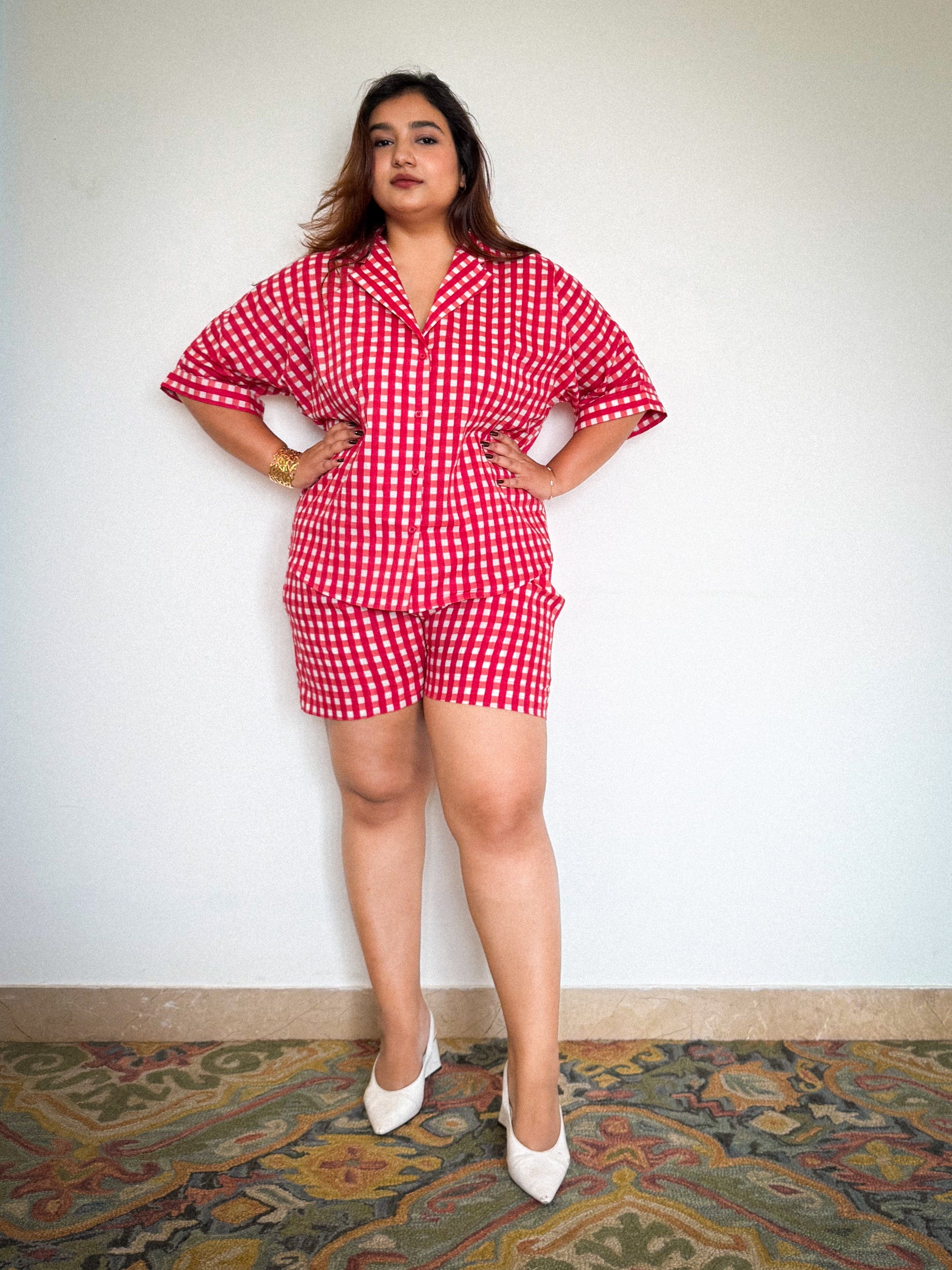 Cranberry Co-ord Set