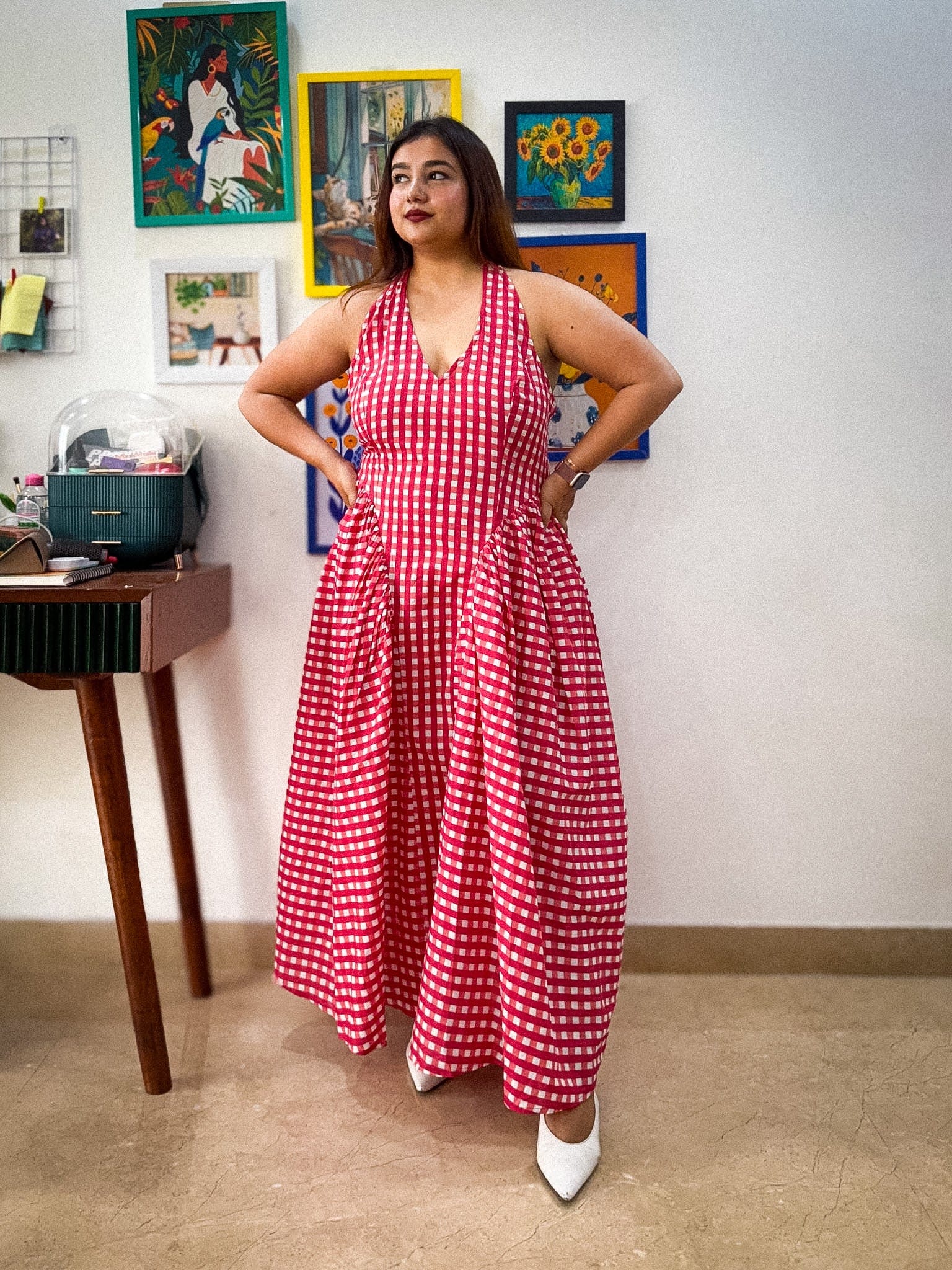 Plaidy Dress