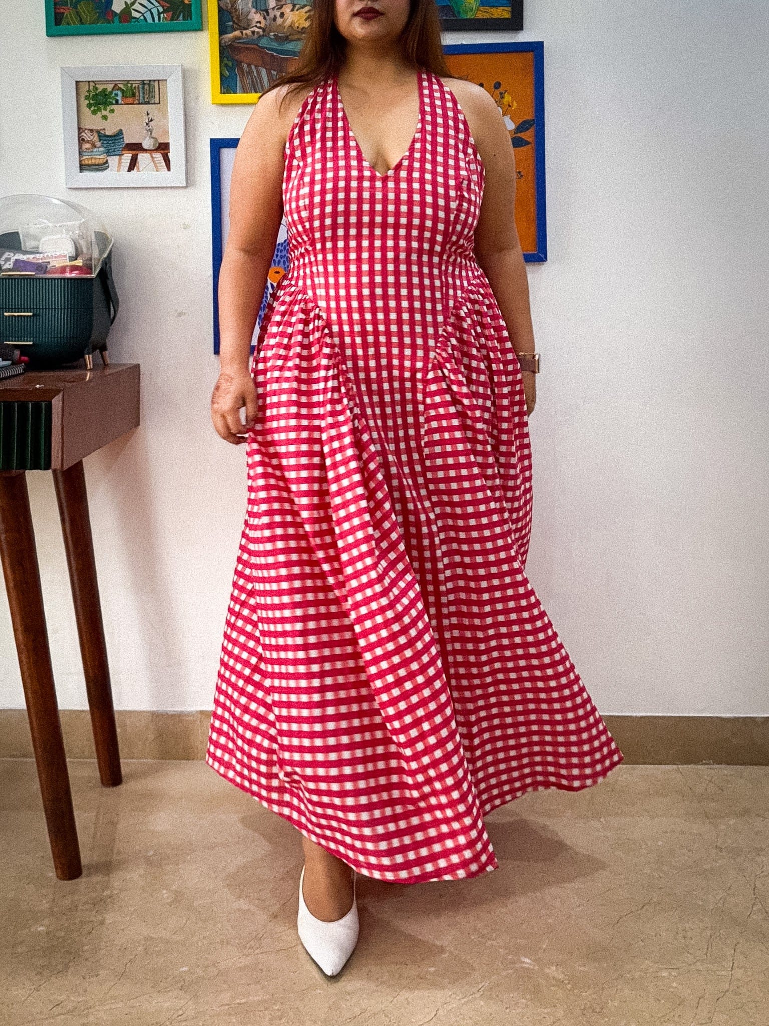 Plaidy Dress
