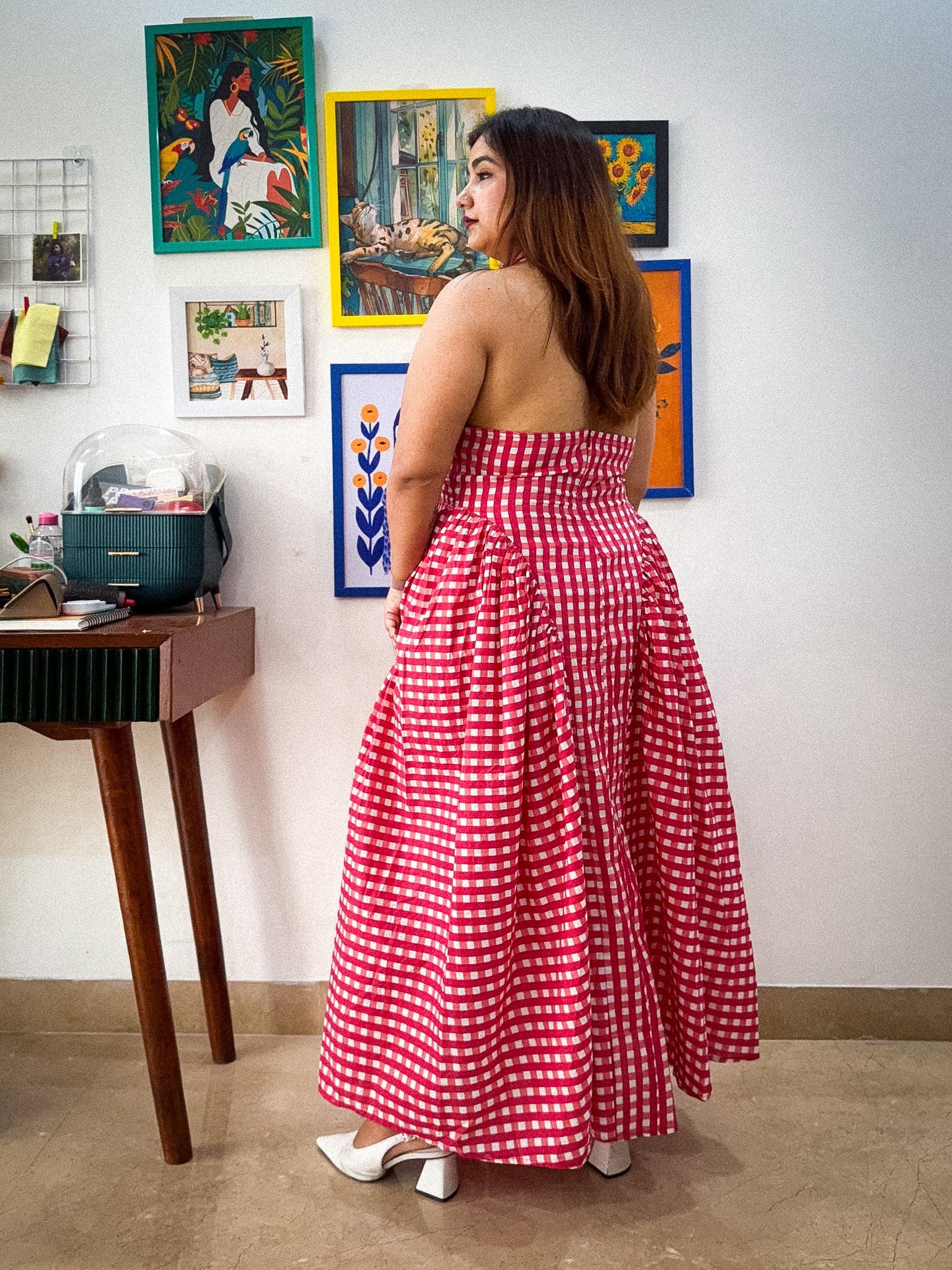 Plaidy Dress