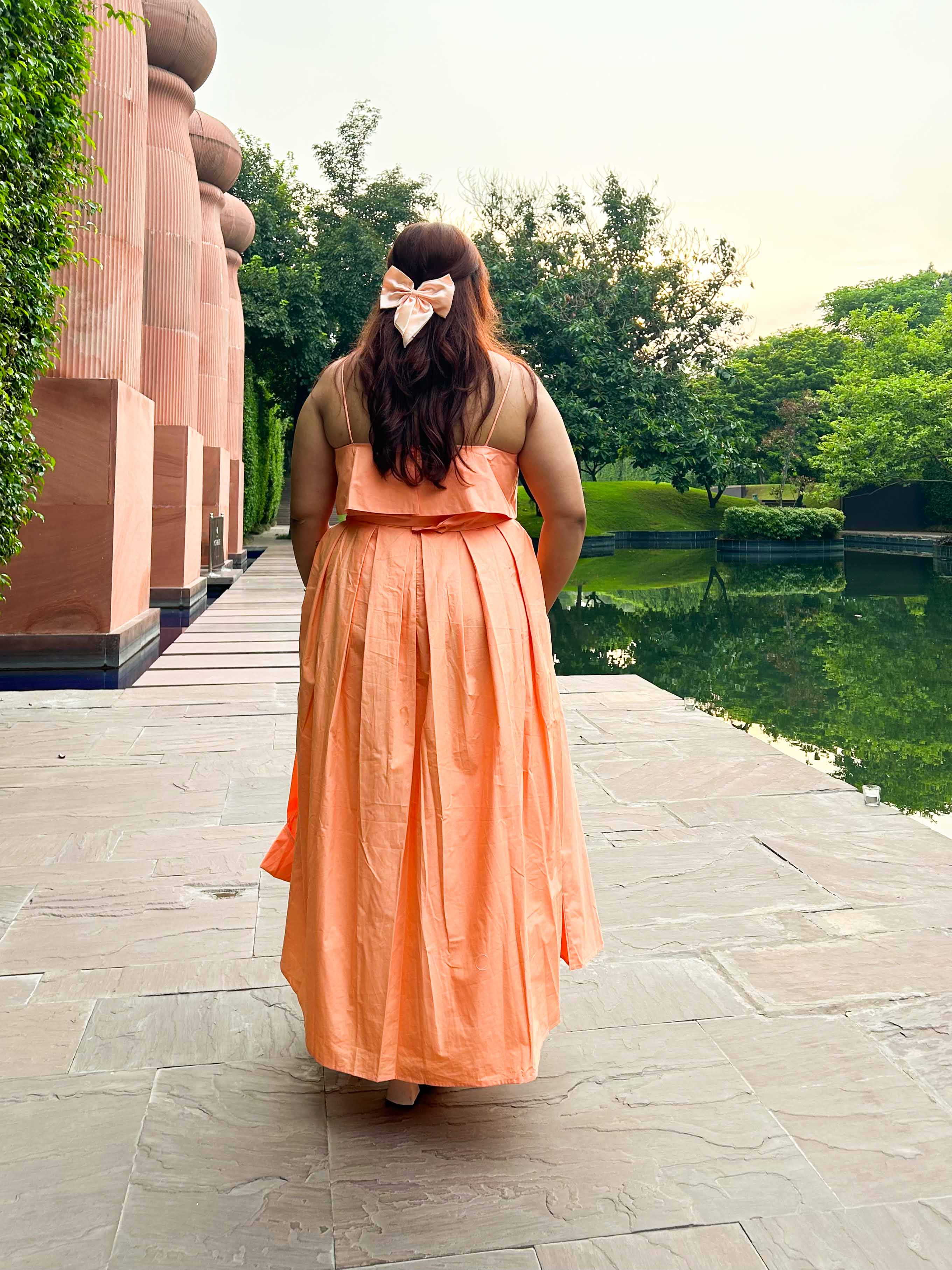 Peach Blossom Dress
