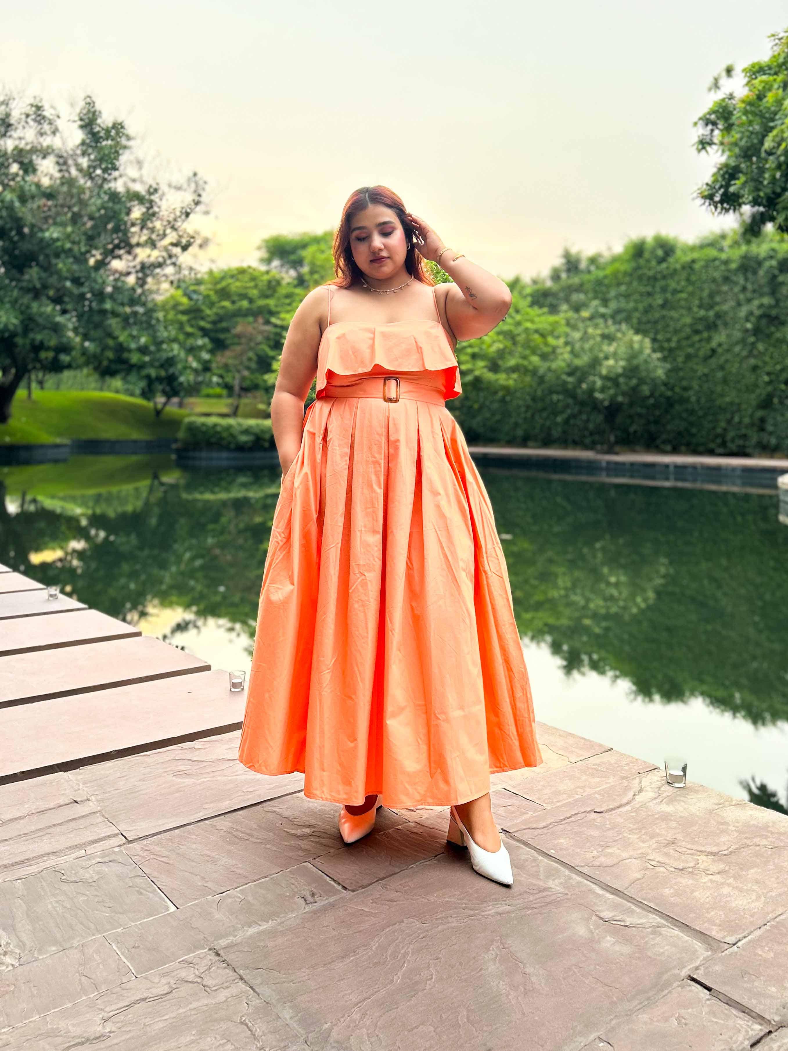 Peach Blossom Dress