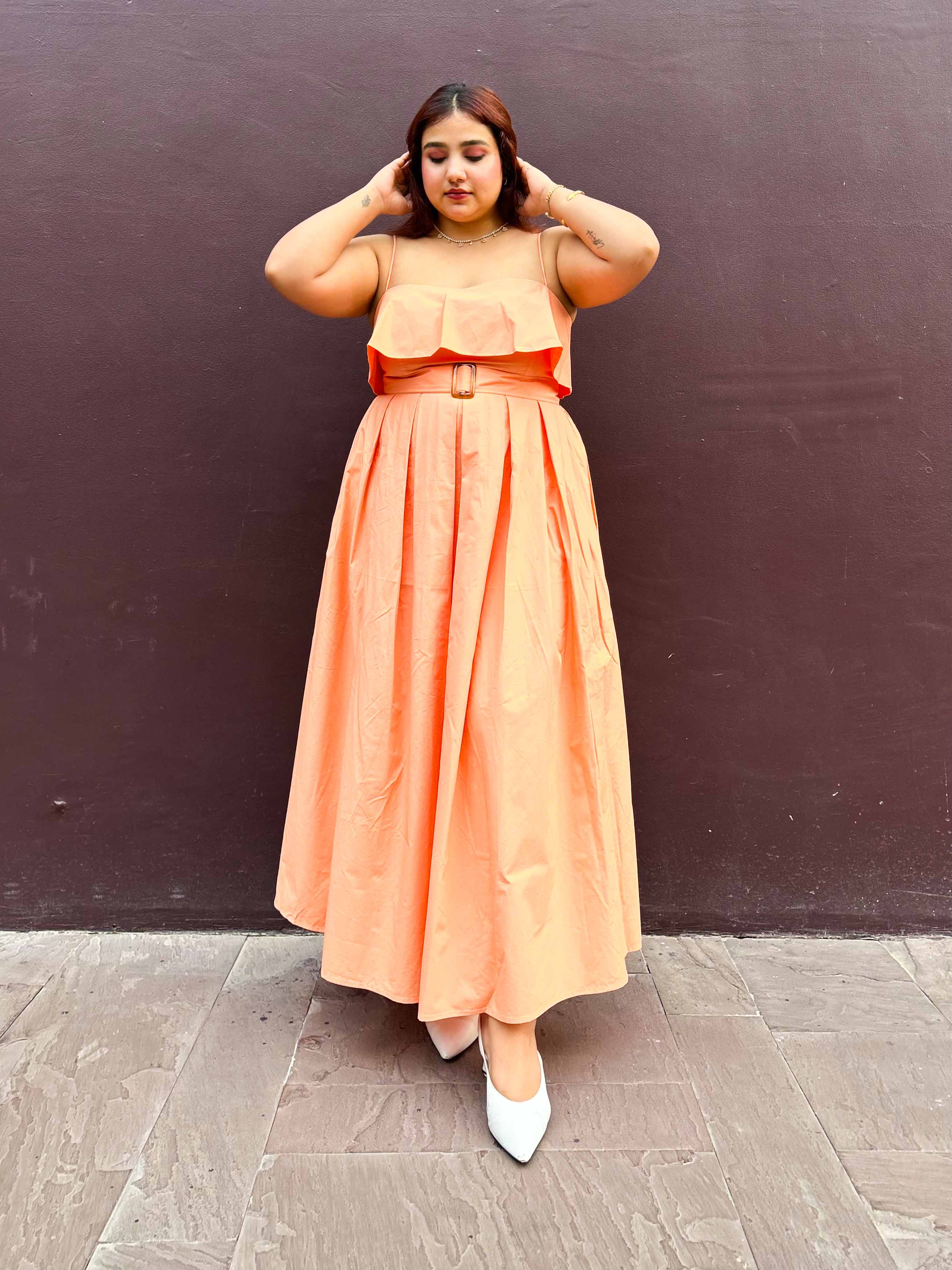 Peach Blossom Dress