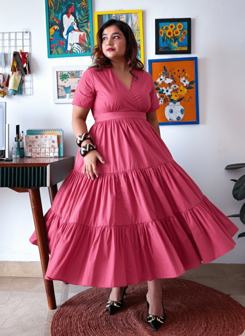 Bubblegum Pink Limone Dress