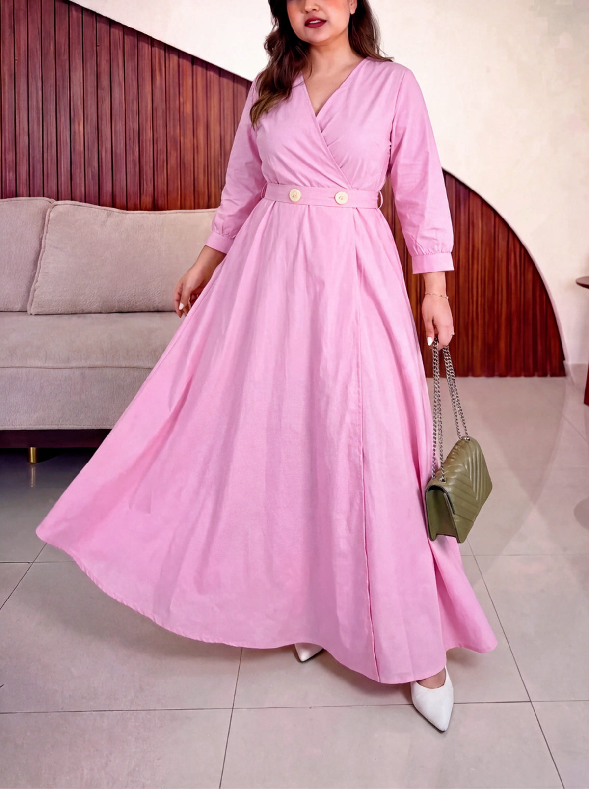 Baby Pink Casa Dress - Ready To Ship