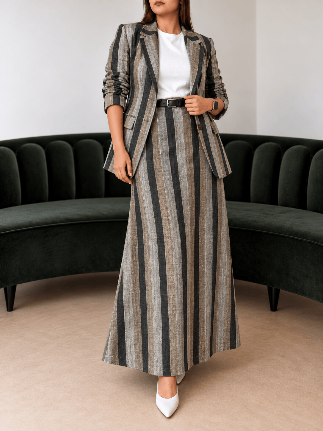 Pinstriped Legacy Set