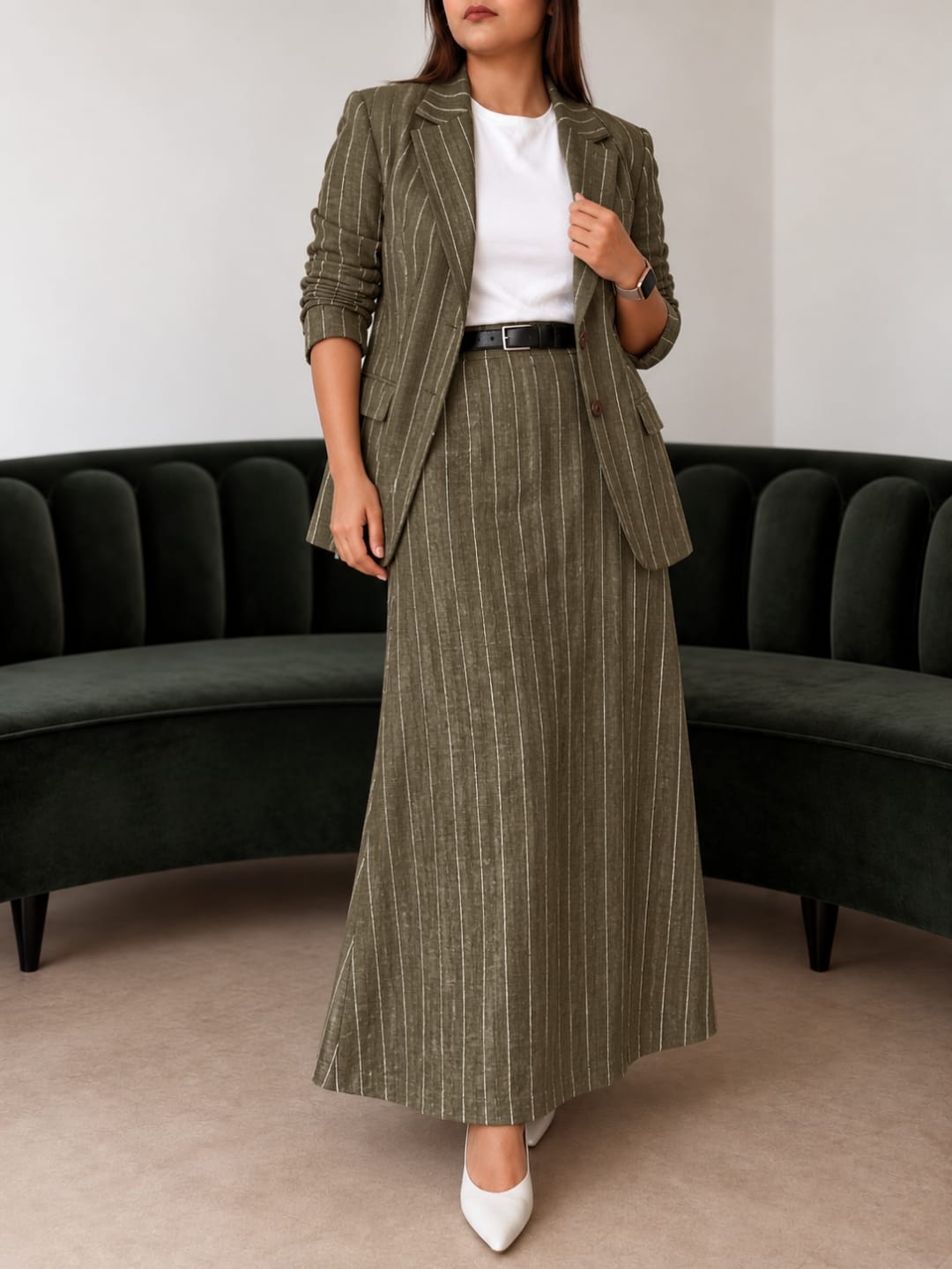 Pinstriped Legacy Set