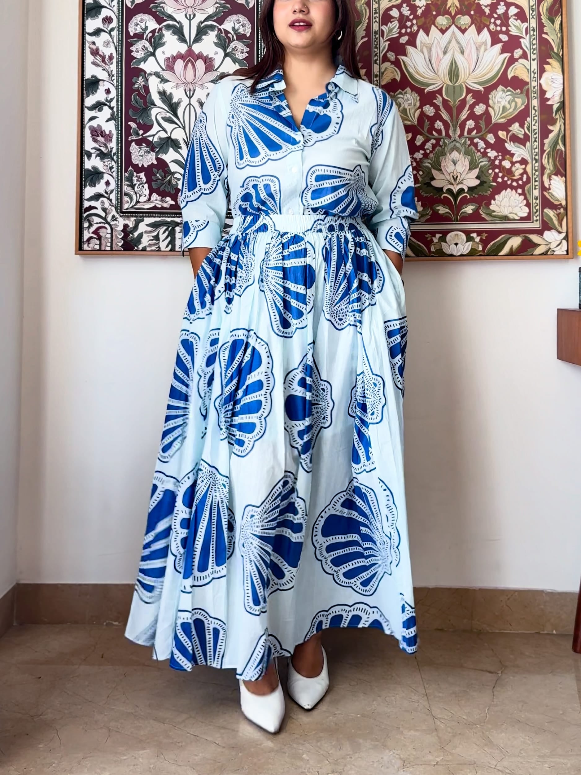 Conchiglia Skirt Set