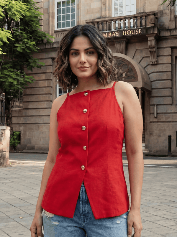 On Point Waistcoat Top