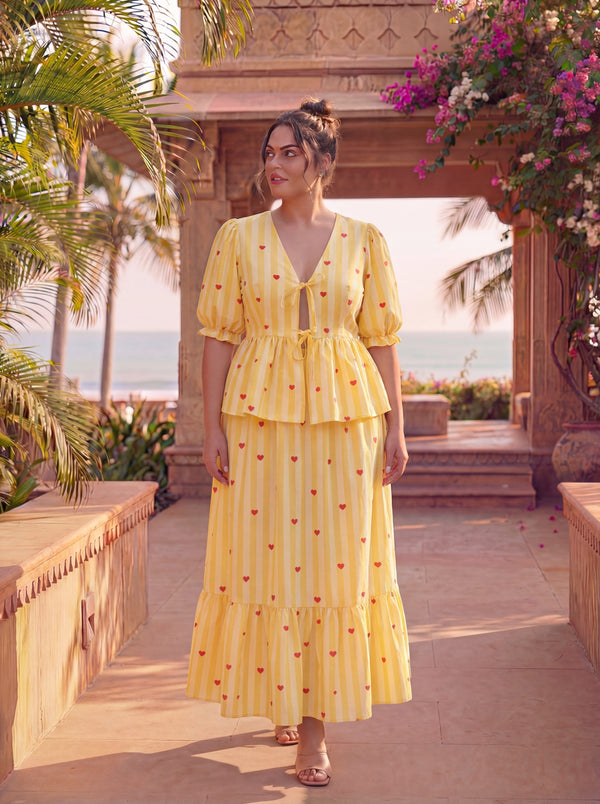 Yellow Stripes Sunny Set