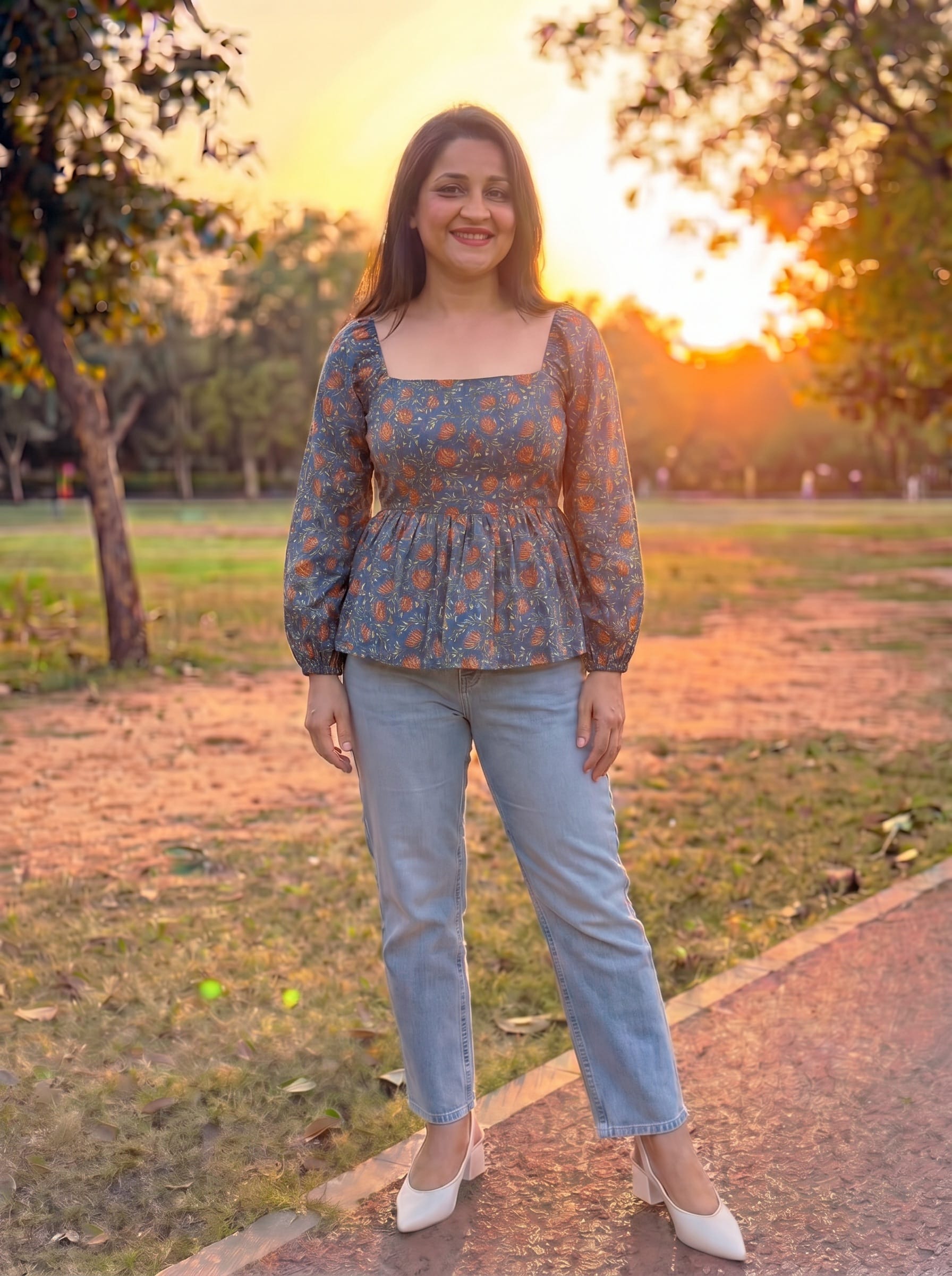 Orchid Rachel Back Tie Top