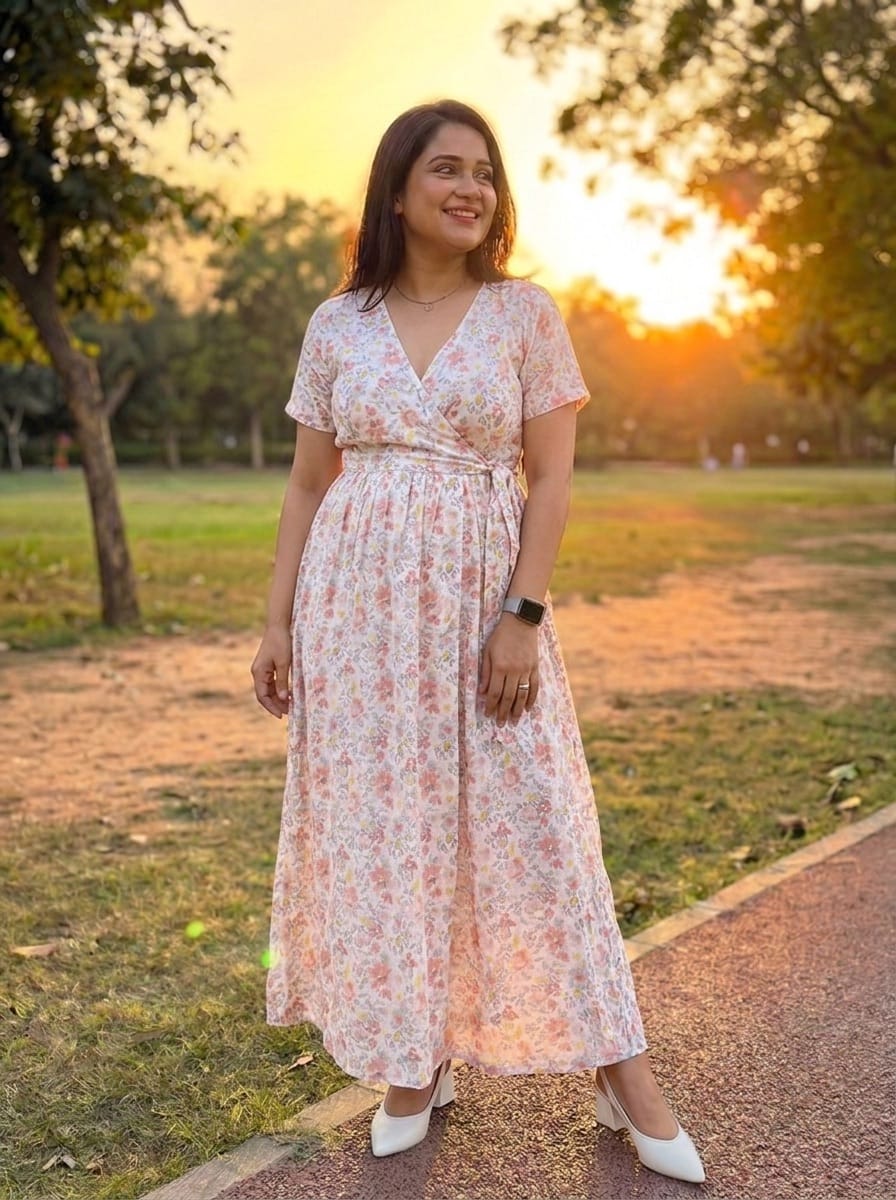 White Pastel Kiara Dress