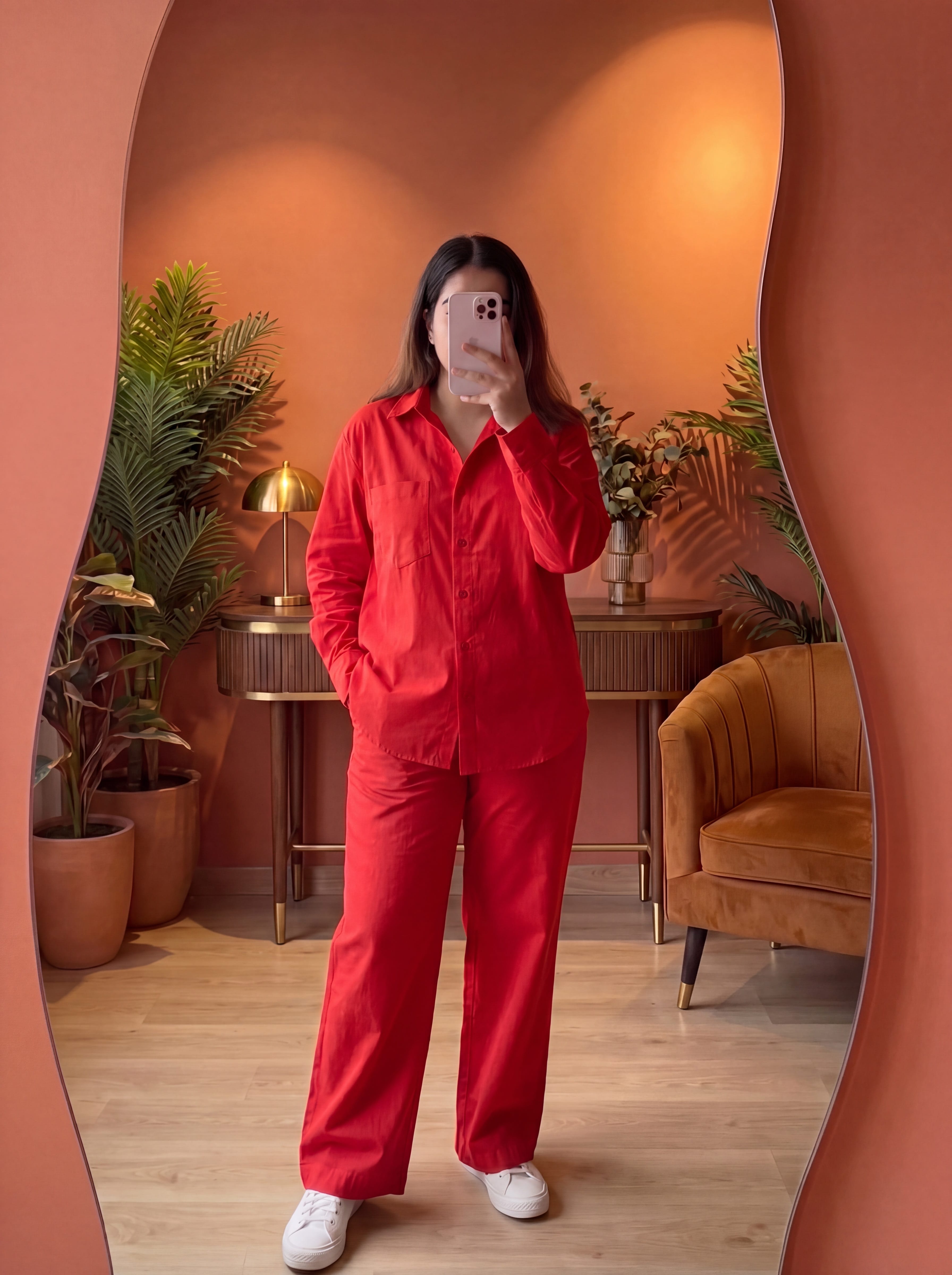 Red Cassie Set