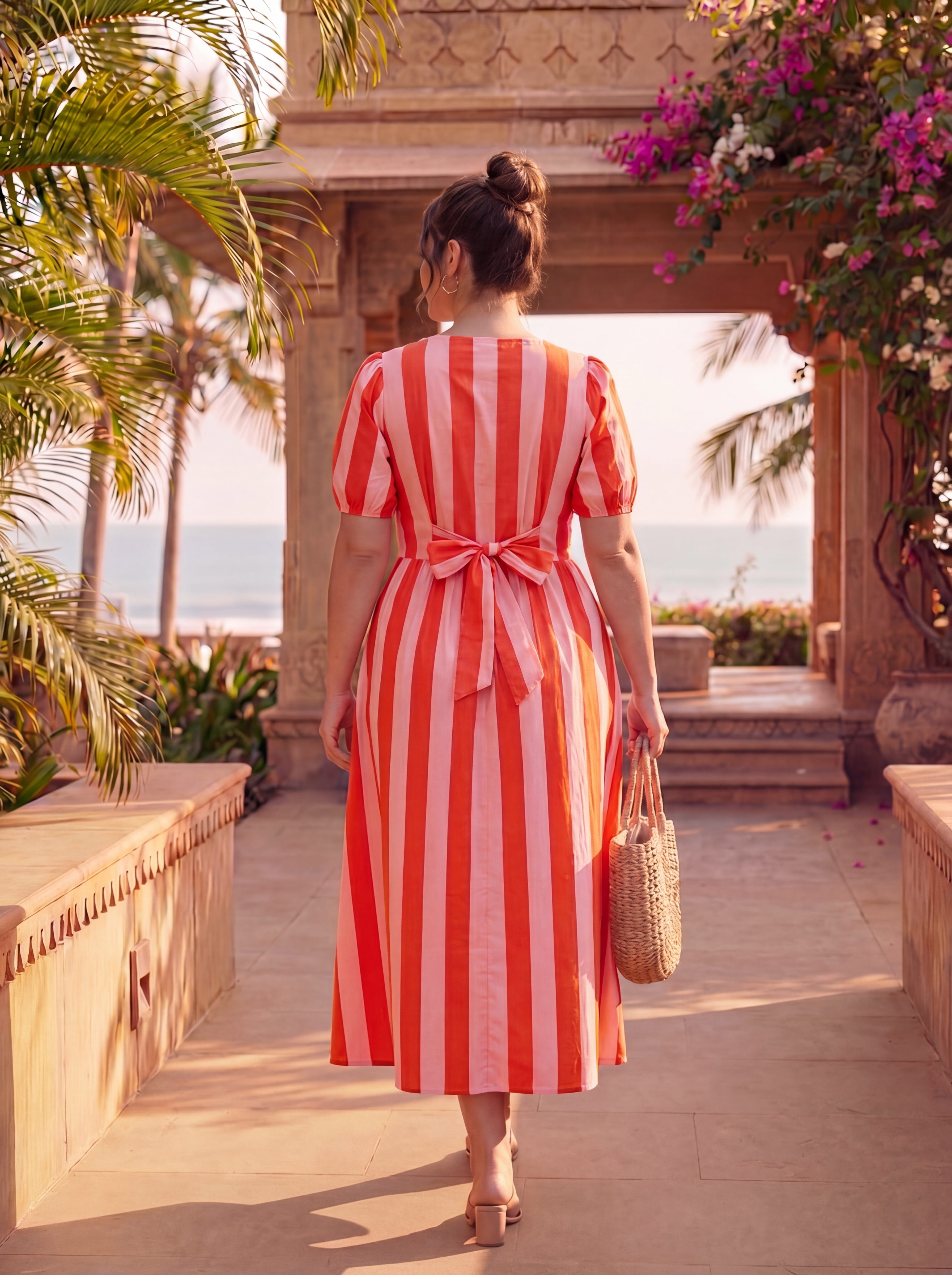 Peach Happy Place Dress