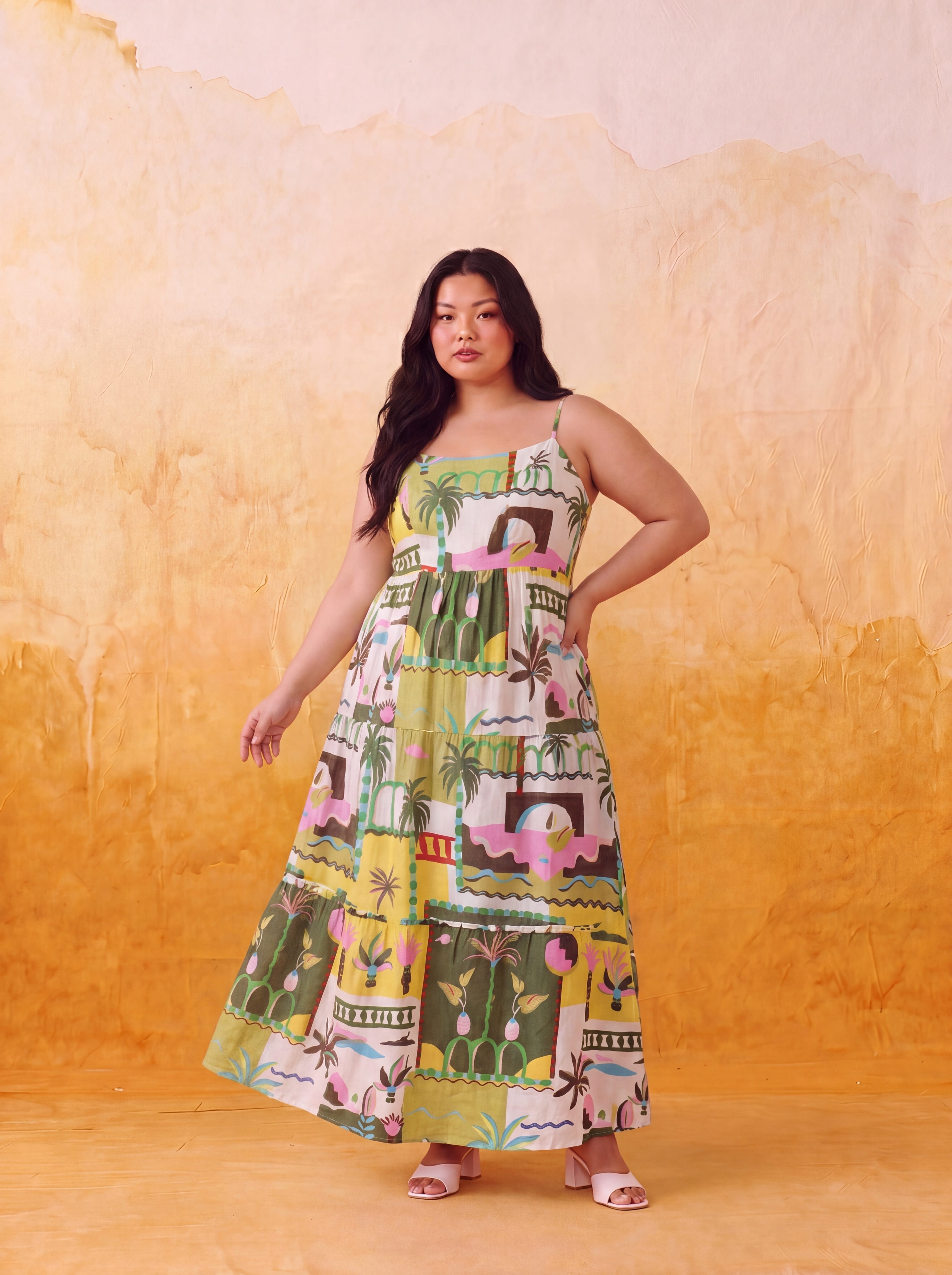 Palmeria Tier Dress