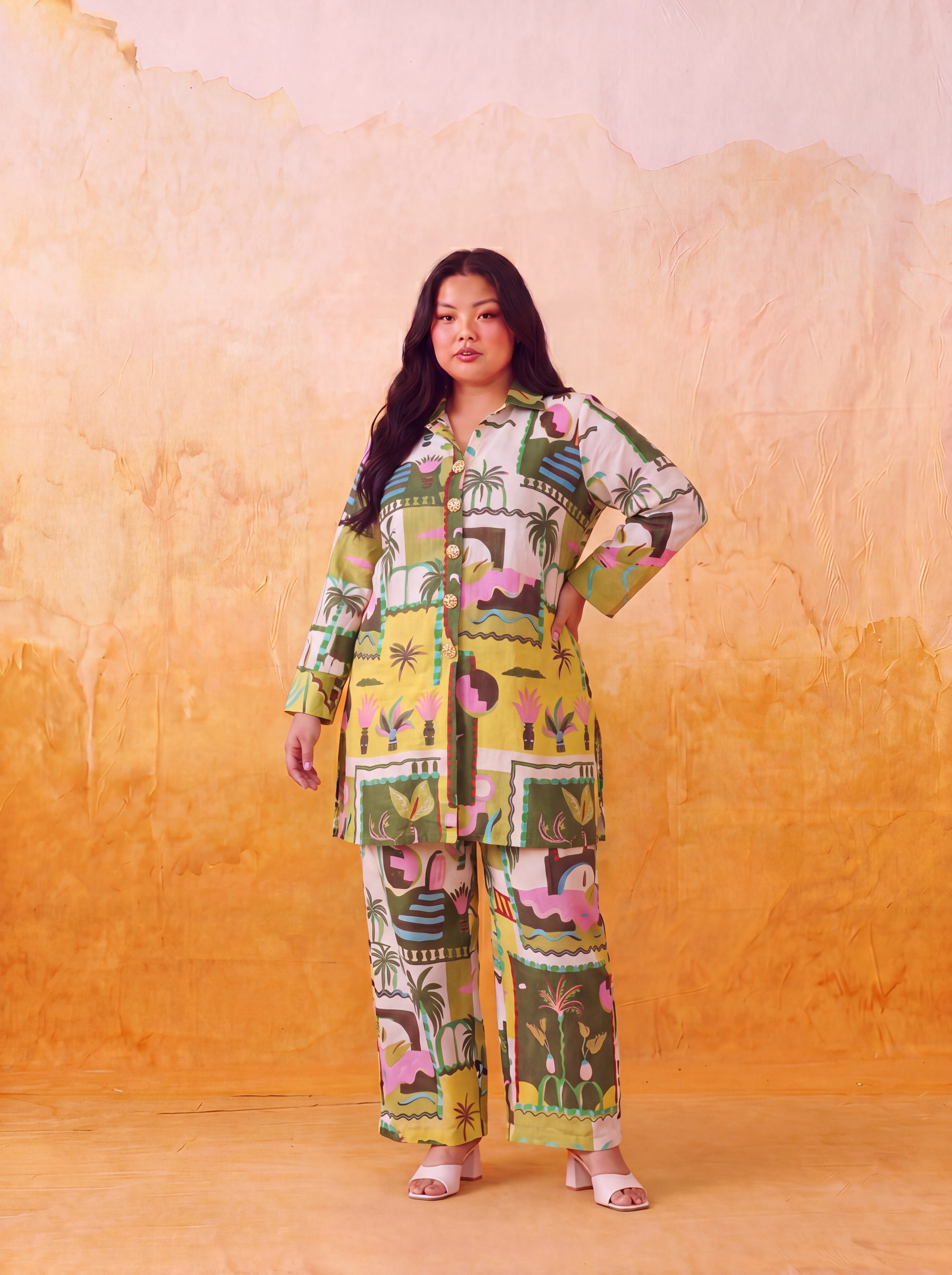 Palmeria Long Cassie Set