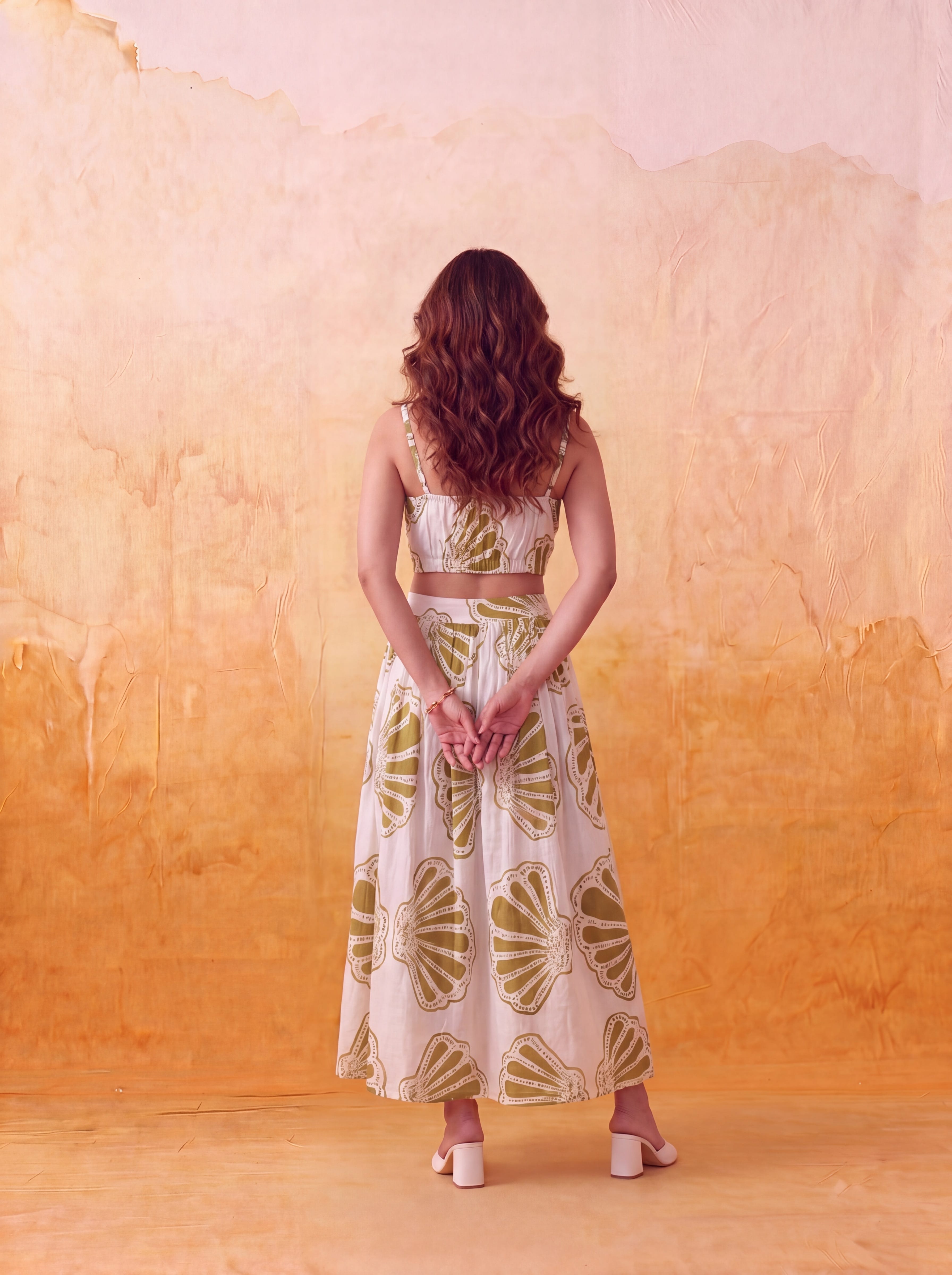 Olive Seashell Chiara Set