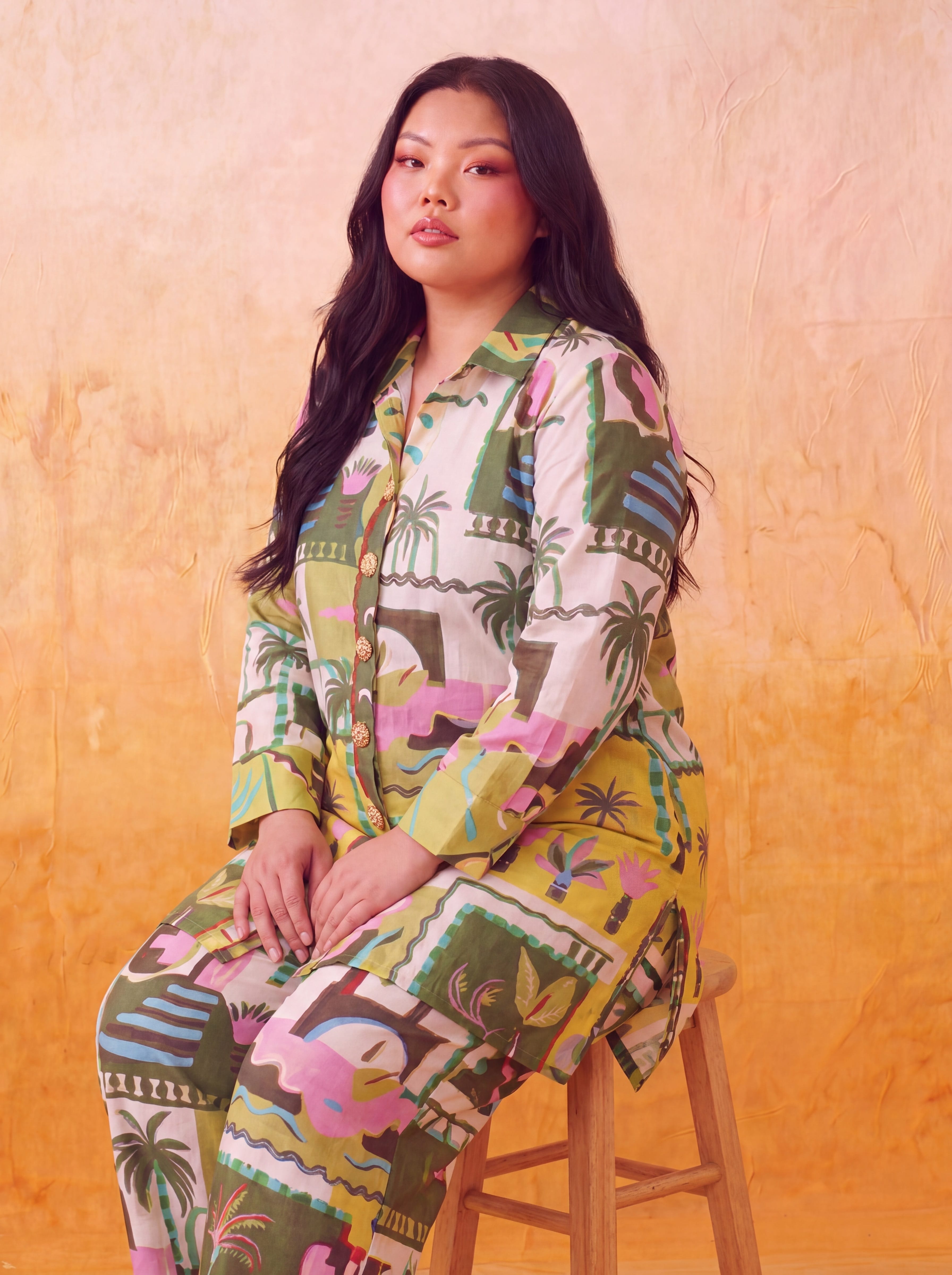 Palmeria Long Cassie Set
