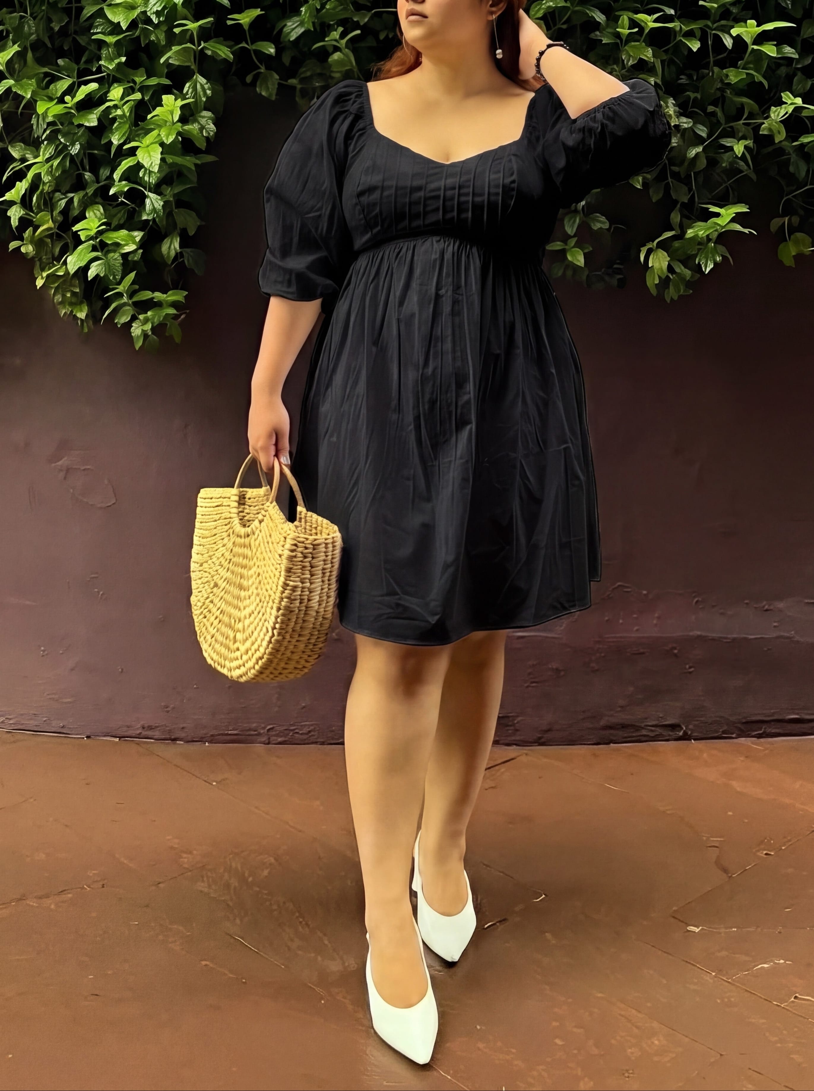 Black Aster Dress