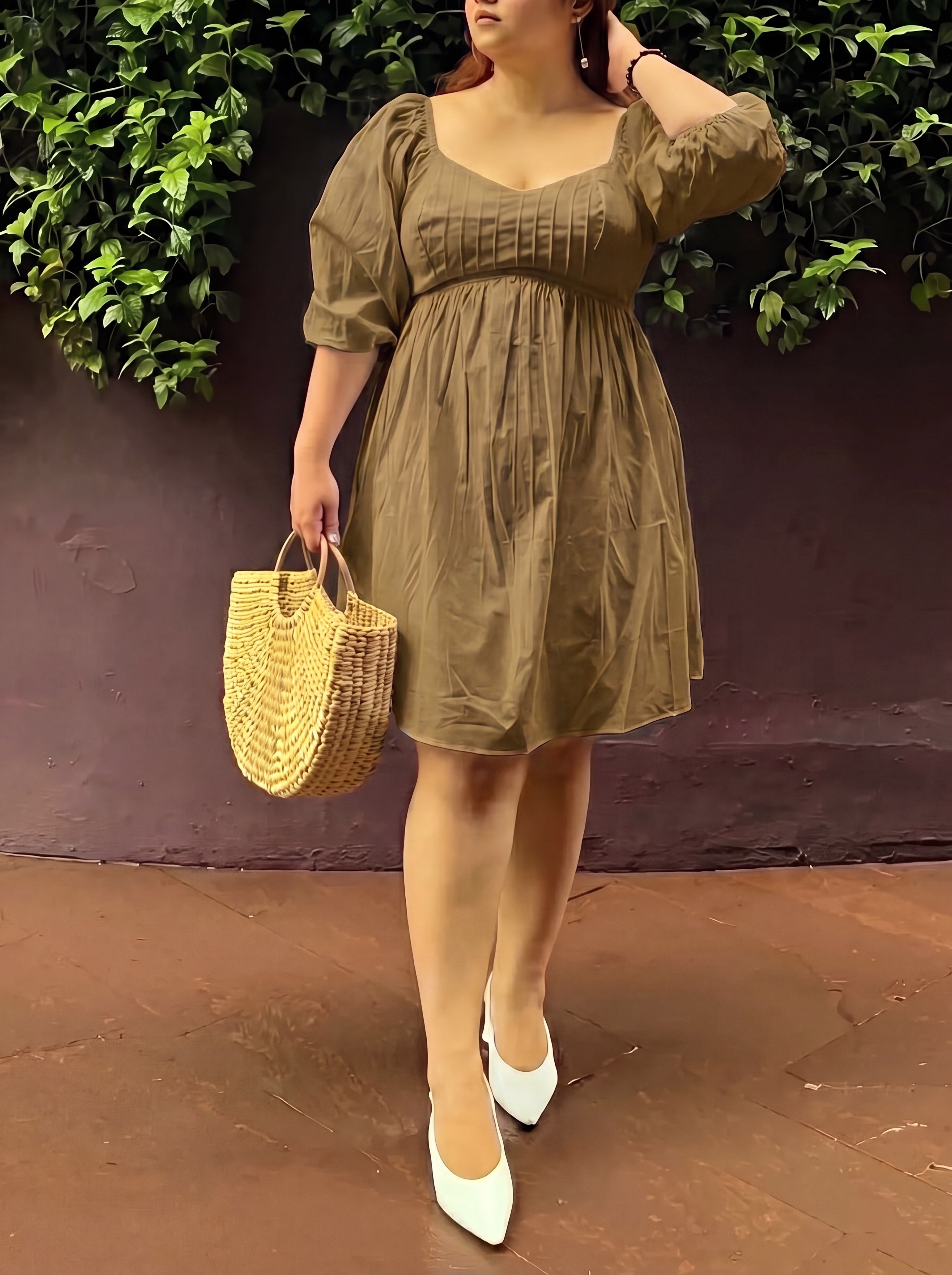 Beige Aster Dress