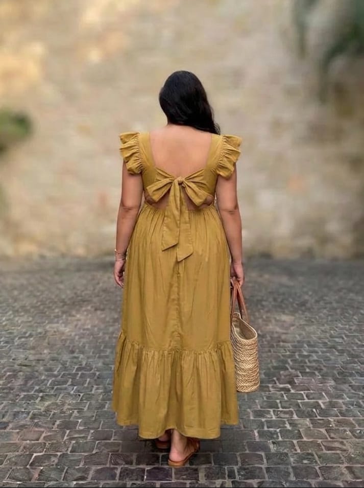 Beige Hiya Dress