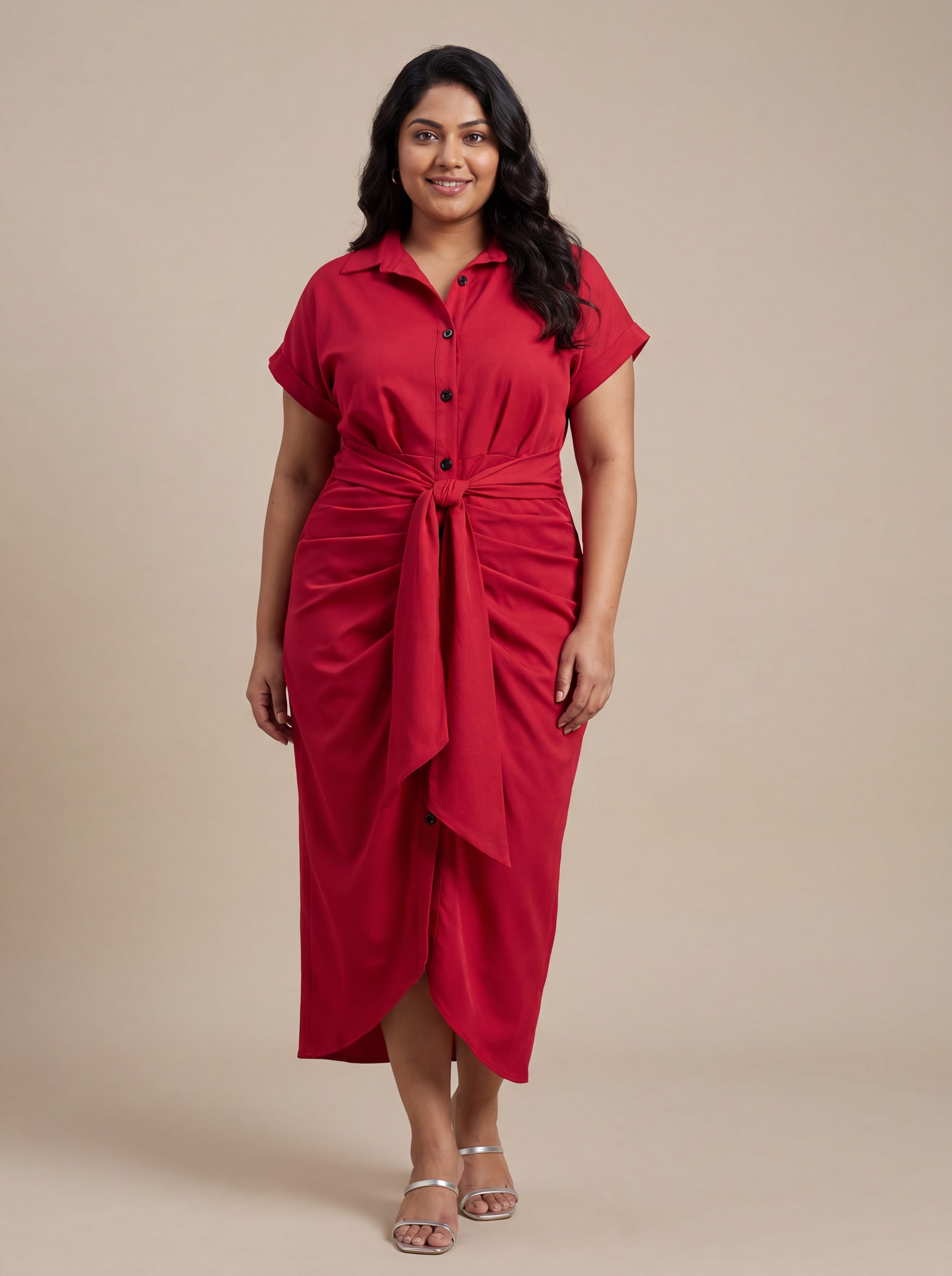 Red Serve Dress