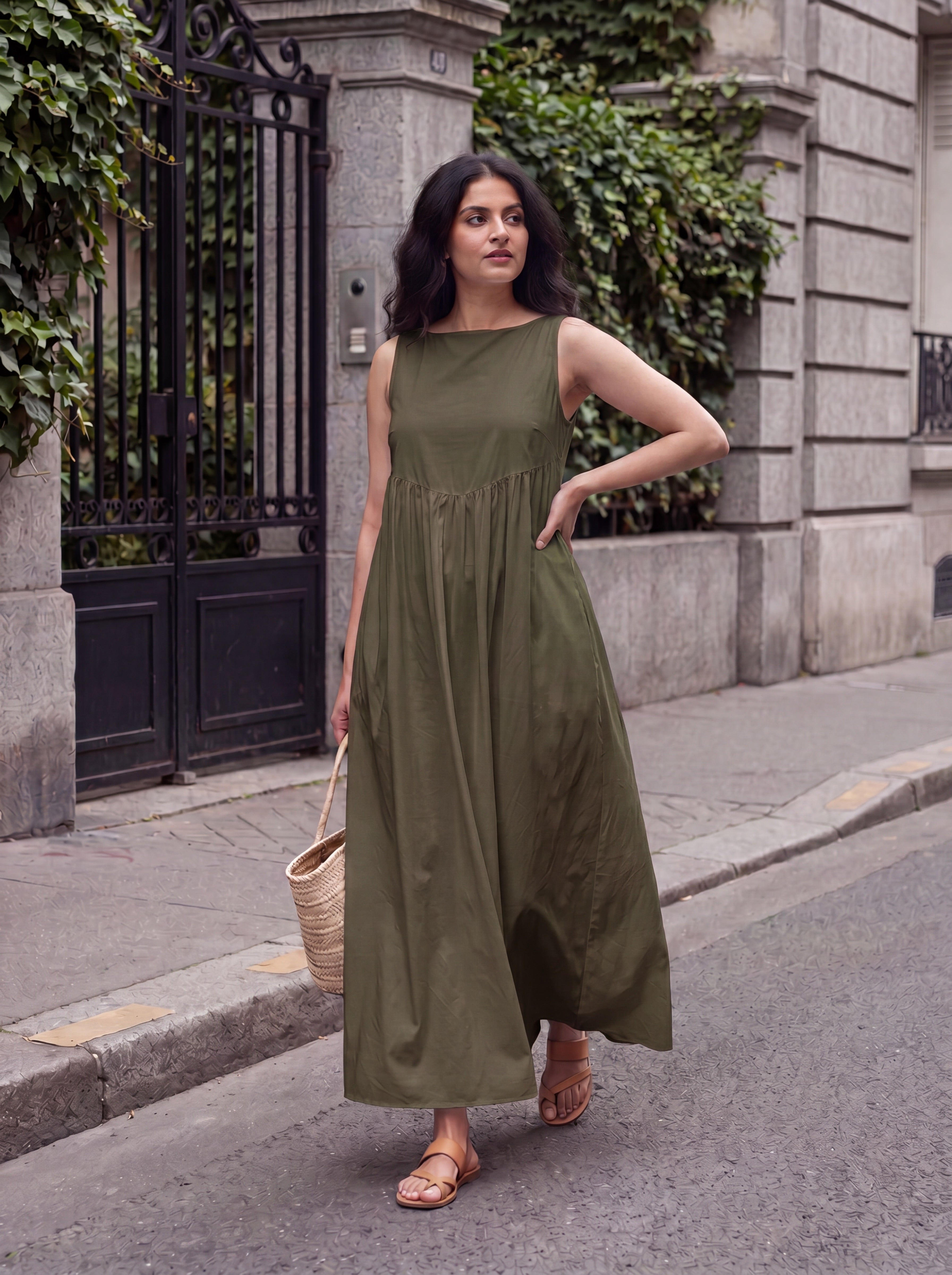 Ina Sleeveless Maxi Dress
