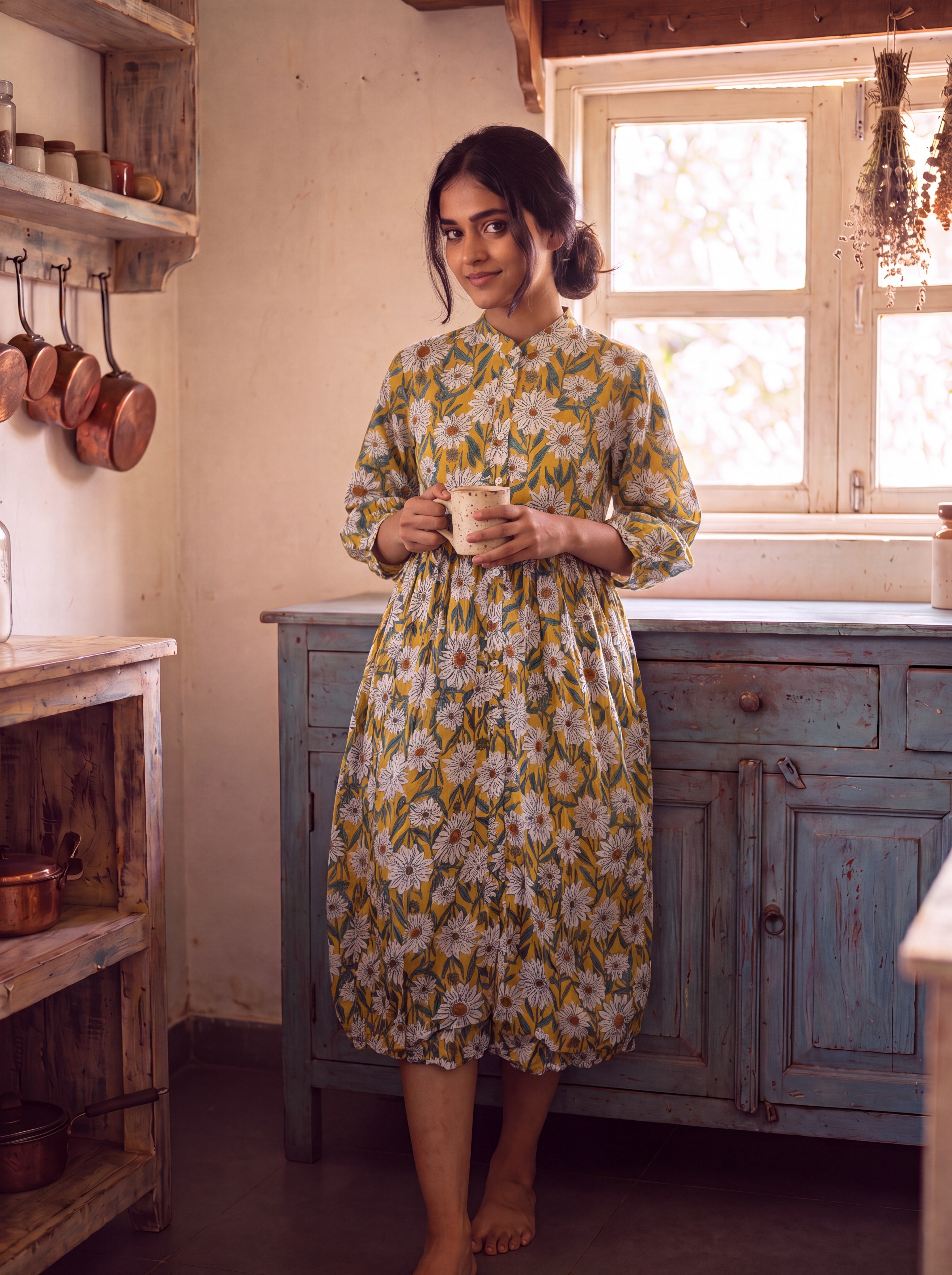 Marigold Hairat Dress