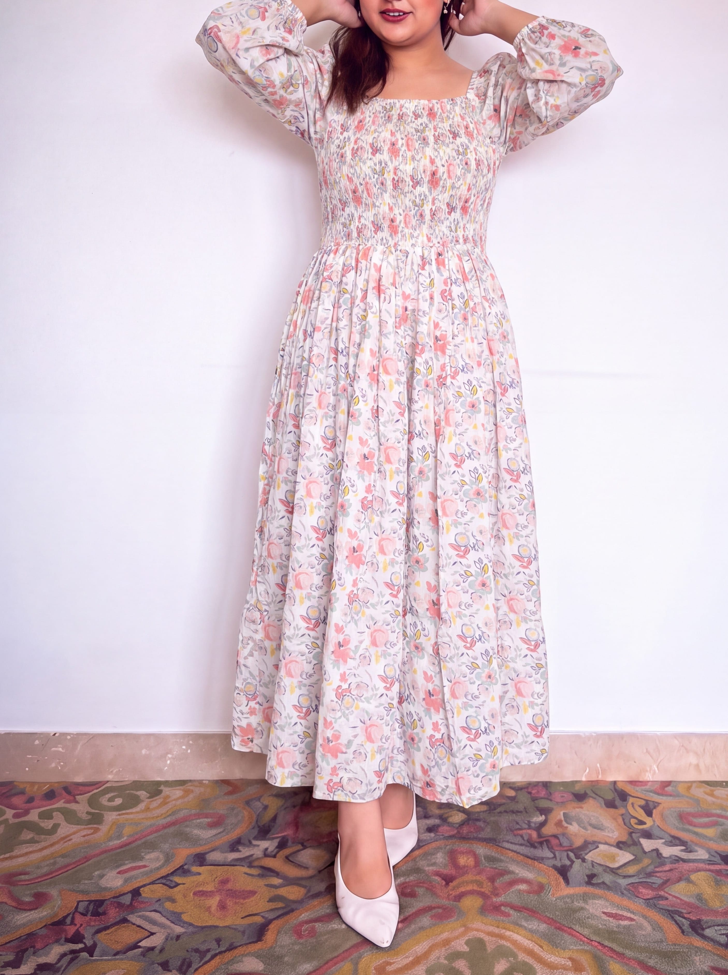 Printed Denise Dress